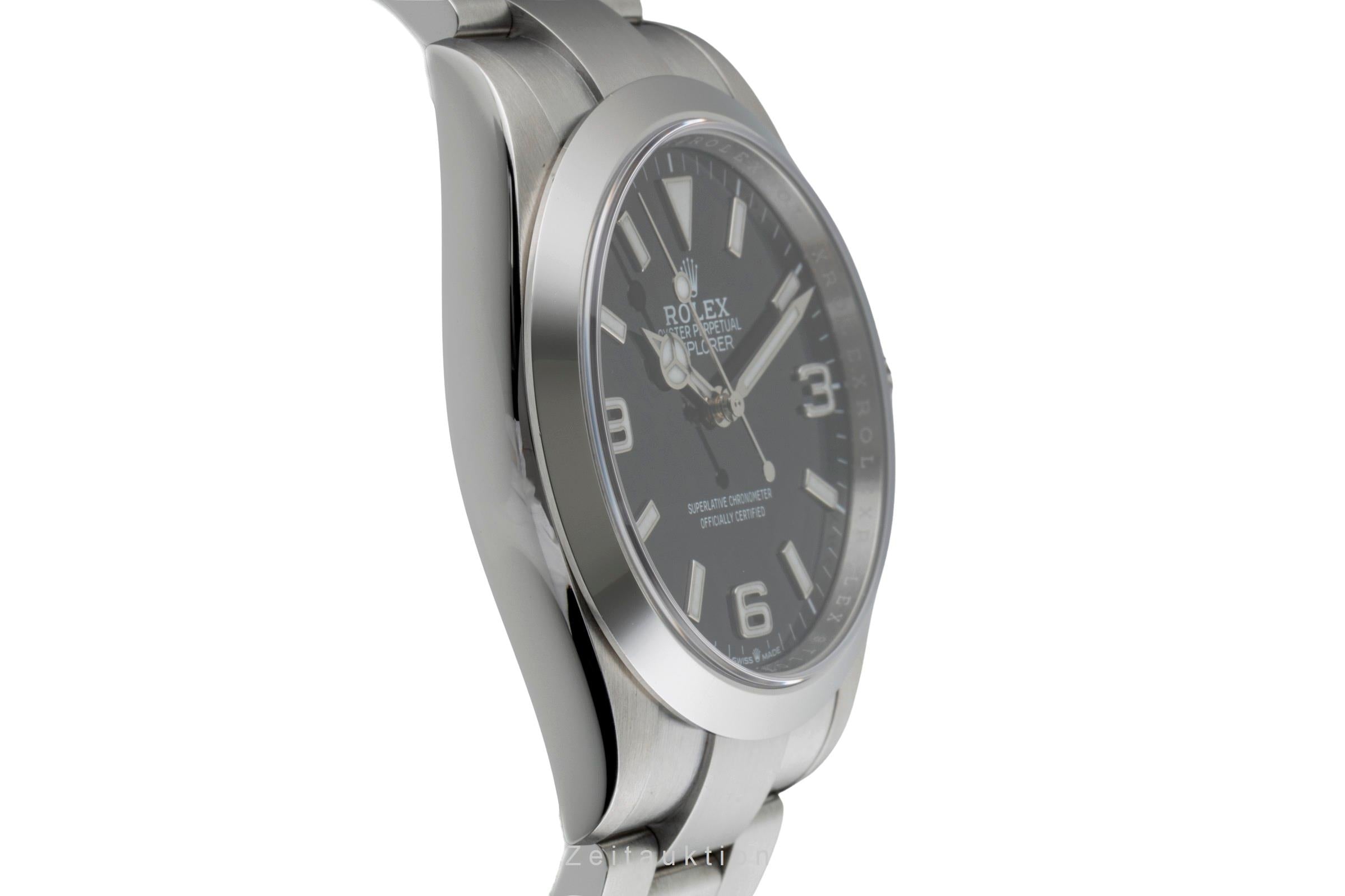 Rolex Explorer acier automatique montre pour hommes 224270  [2601109]