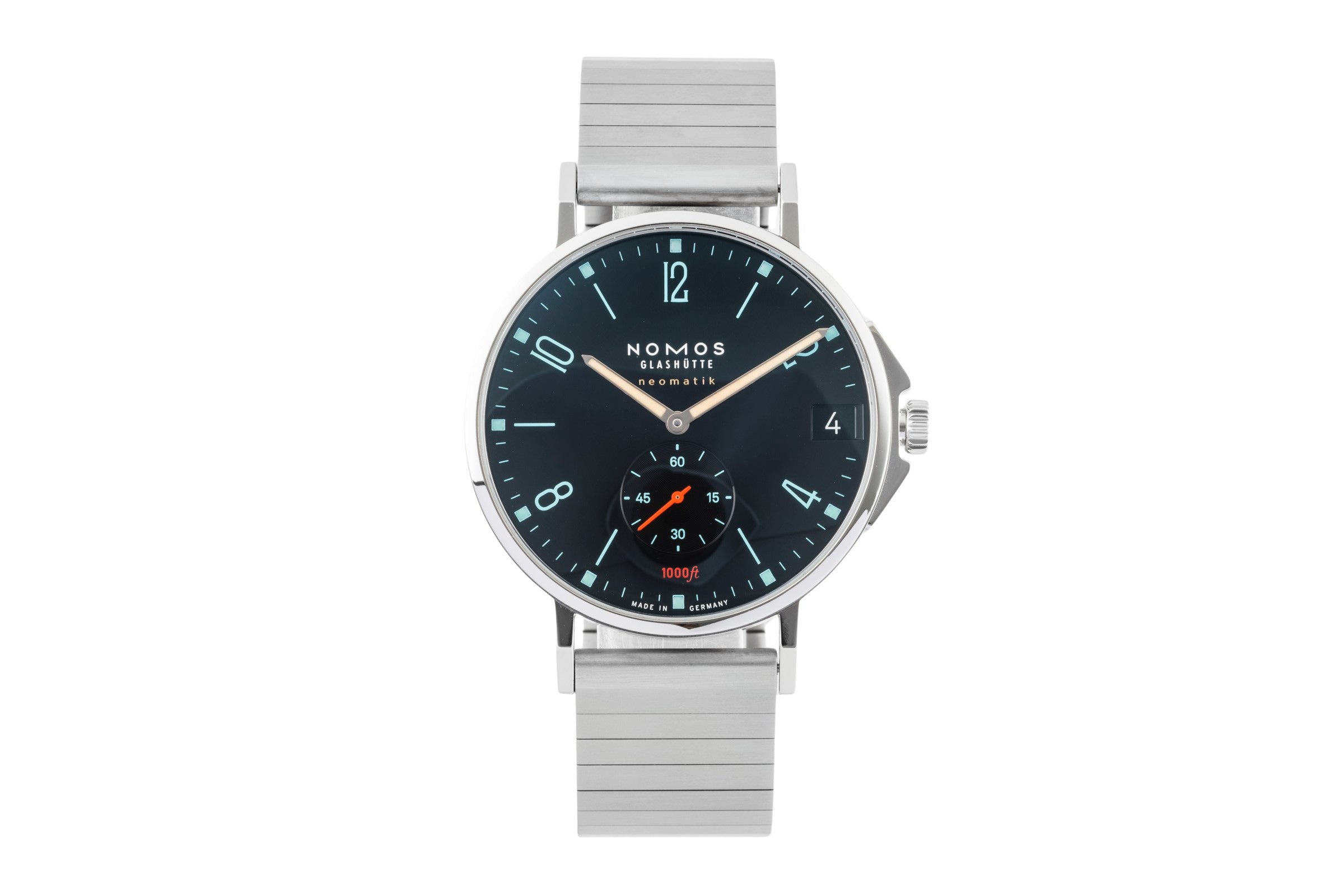 Nomos Tangente Sport steel automatic men's watch 501  [2601112]