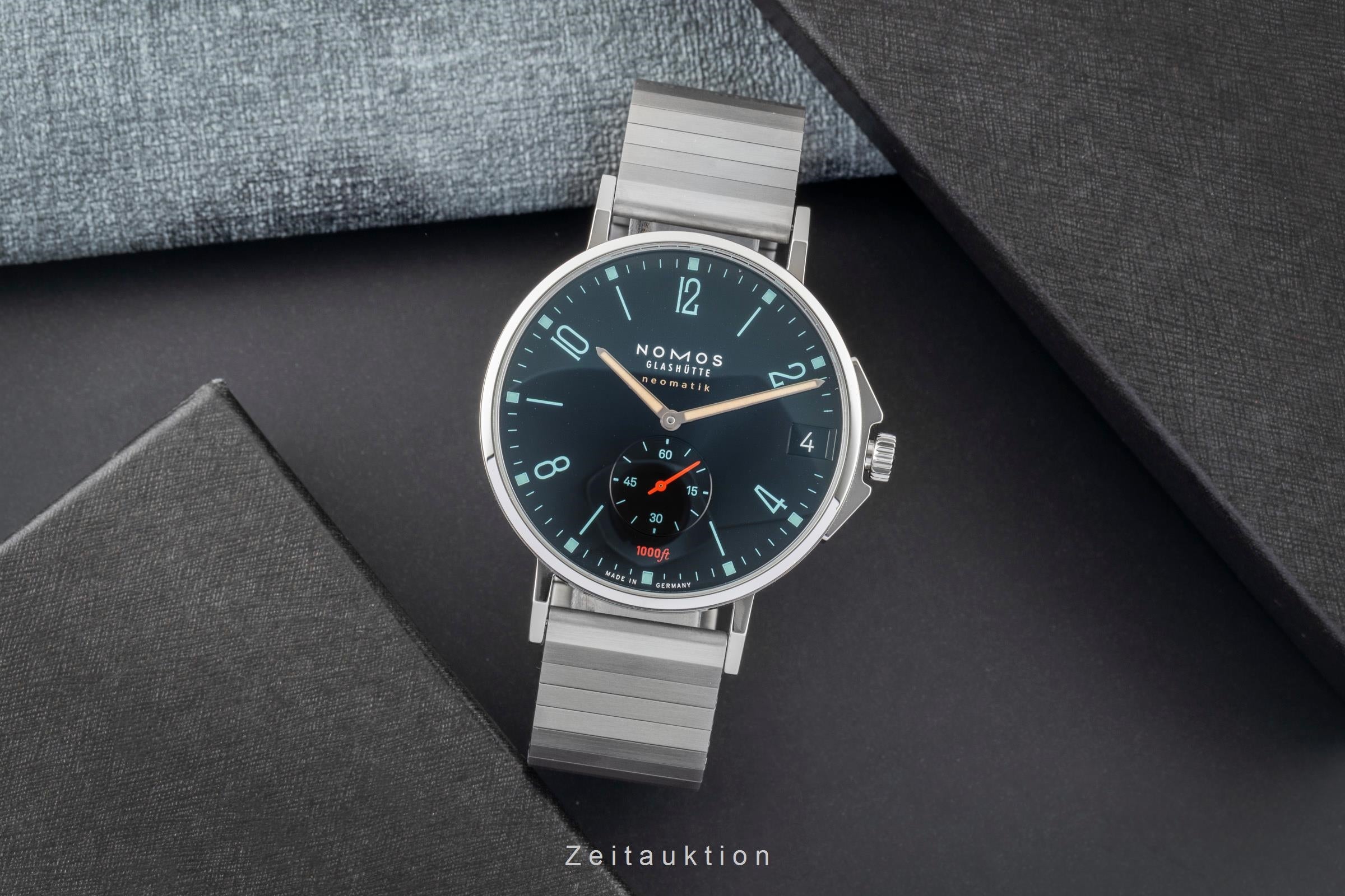 Nomos Tangente Sport steel automatic men's watch 501  [2601112]