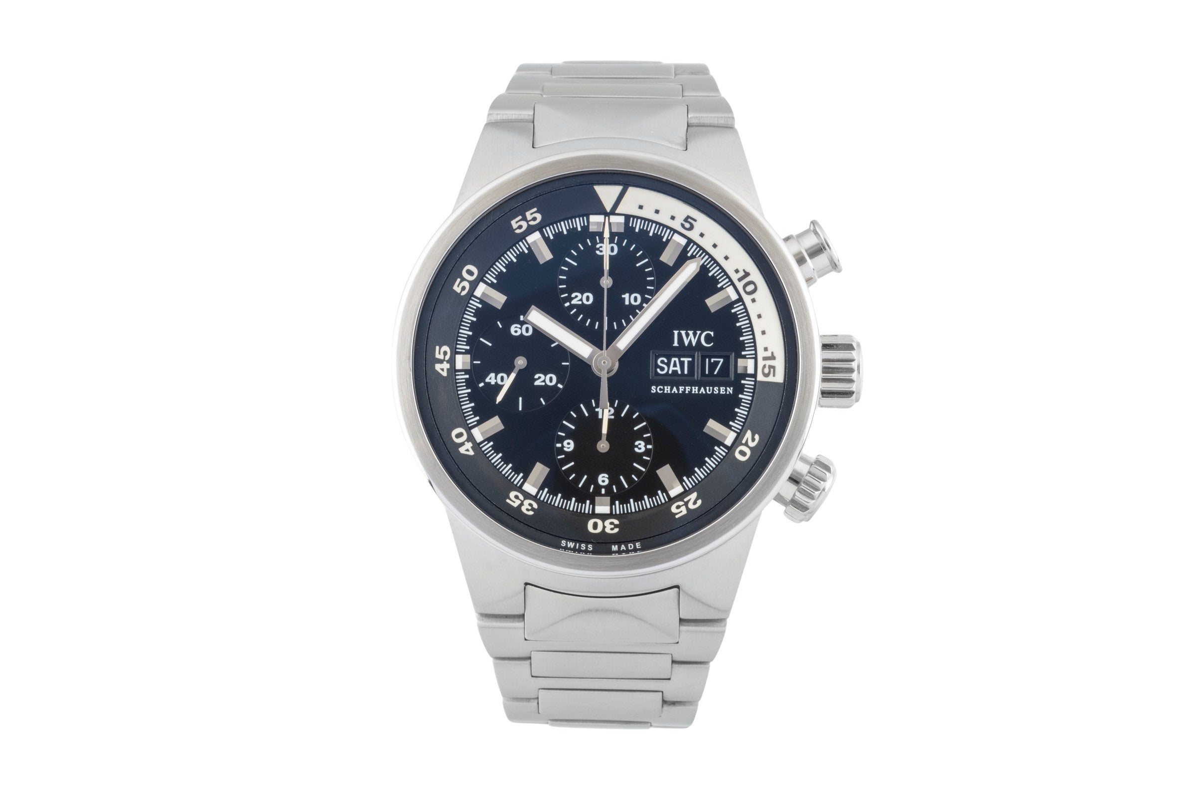 IWC Aquatimer Chronograph Stahl Automatik Herrenuhr Ref. IW371928 Box  [2601115]