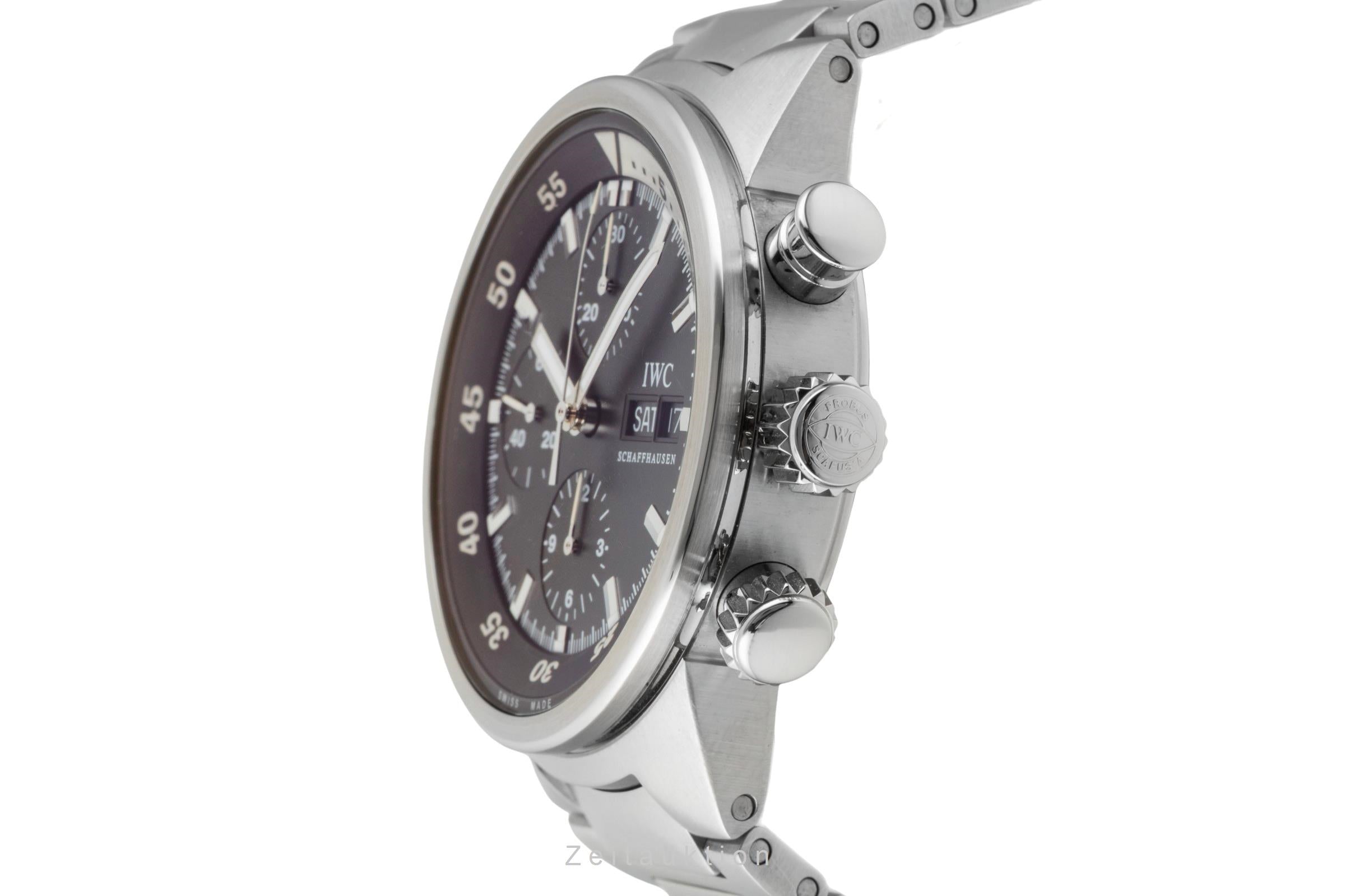 IWC Aquatimer Chronograph Stahl Automatik Herrenuhr Ref. IW371928 Box  [2601115]