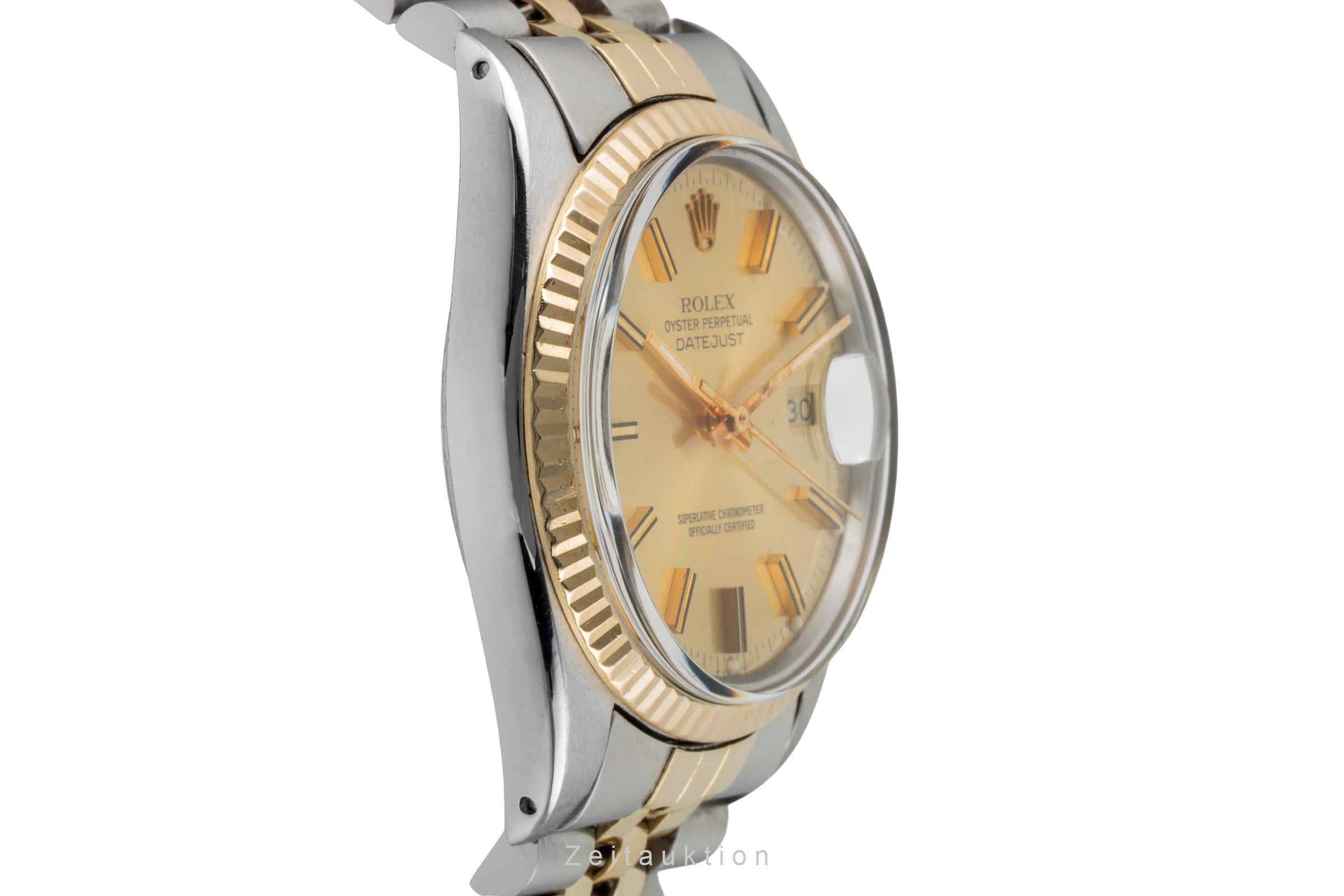 Rolex Datejust acero / oro automático reloj para caballeros 16013 Vintage  [2601116]