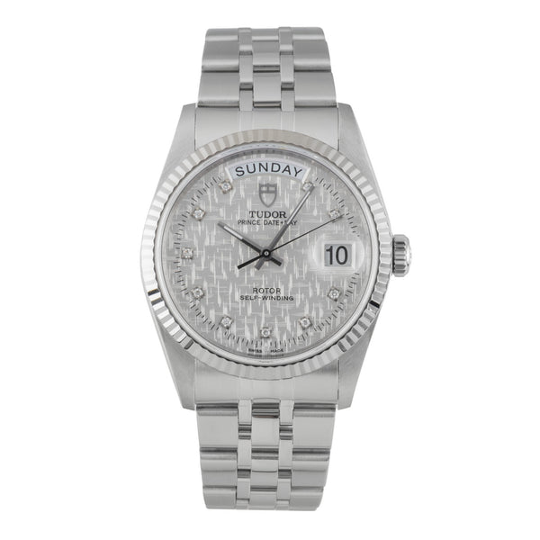 Tudor Date-Day steel / gold automatic men's watch 76214  [2601117]
