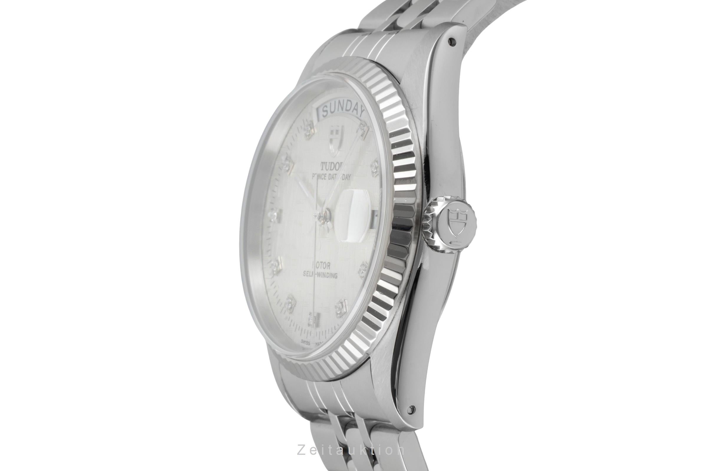 Tudor Date-Day steel / gold automatic men's watch 76214  [2601117]