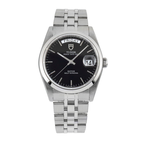 Tudor Date-Day steel automatic men's watch 76200  [2601118]