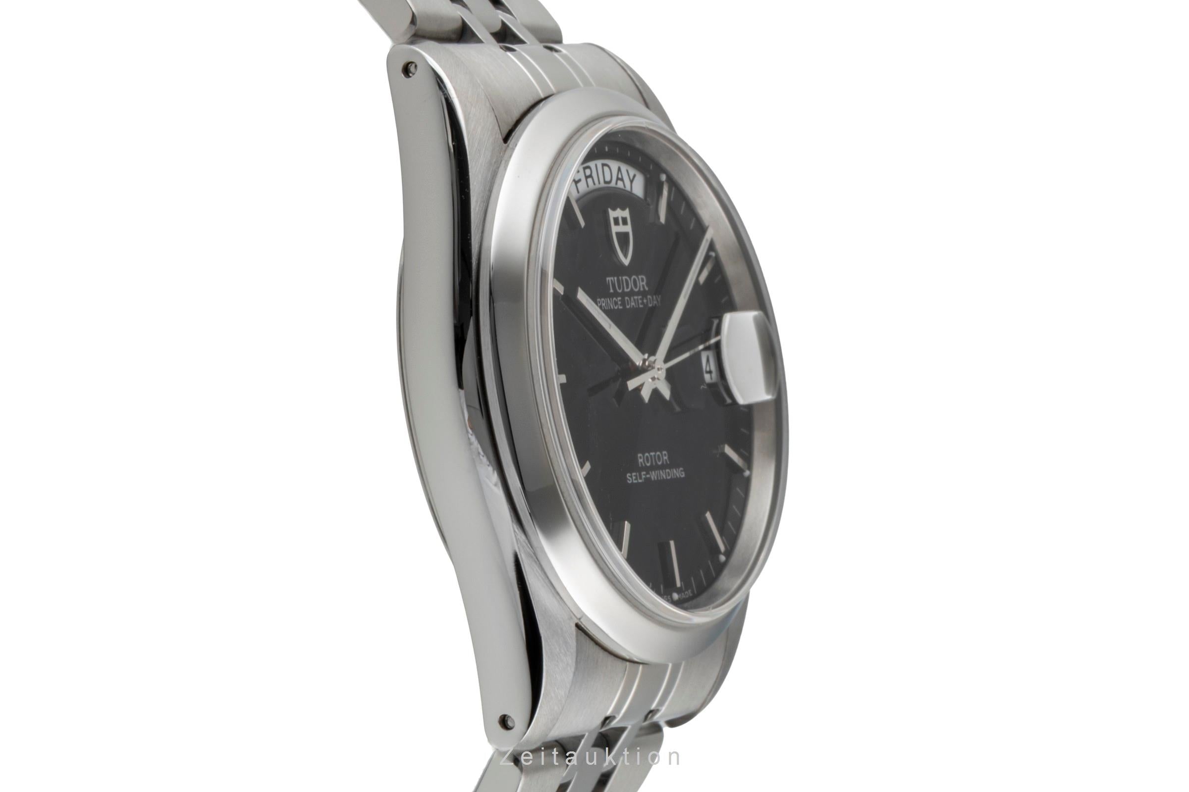 Tudor Date-Day steel automatic men's watch 76200  [2601118]