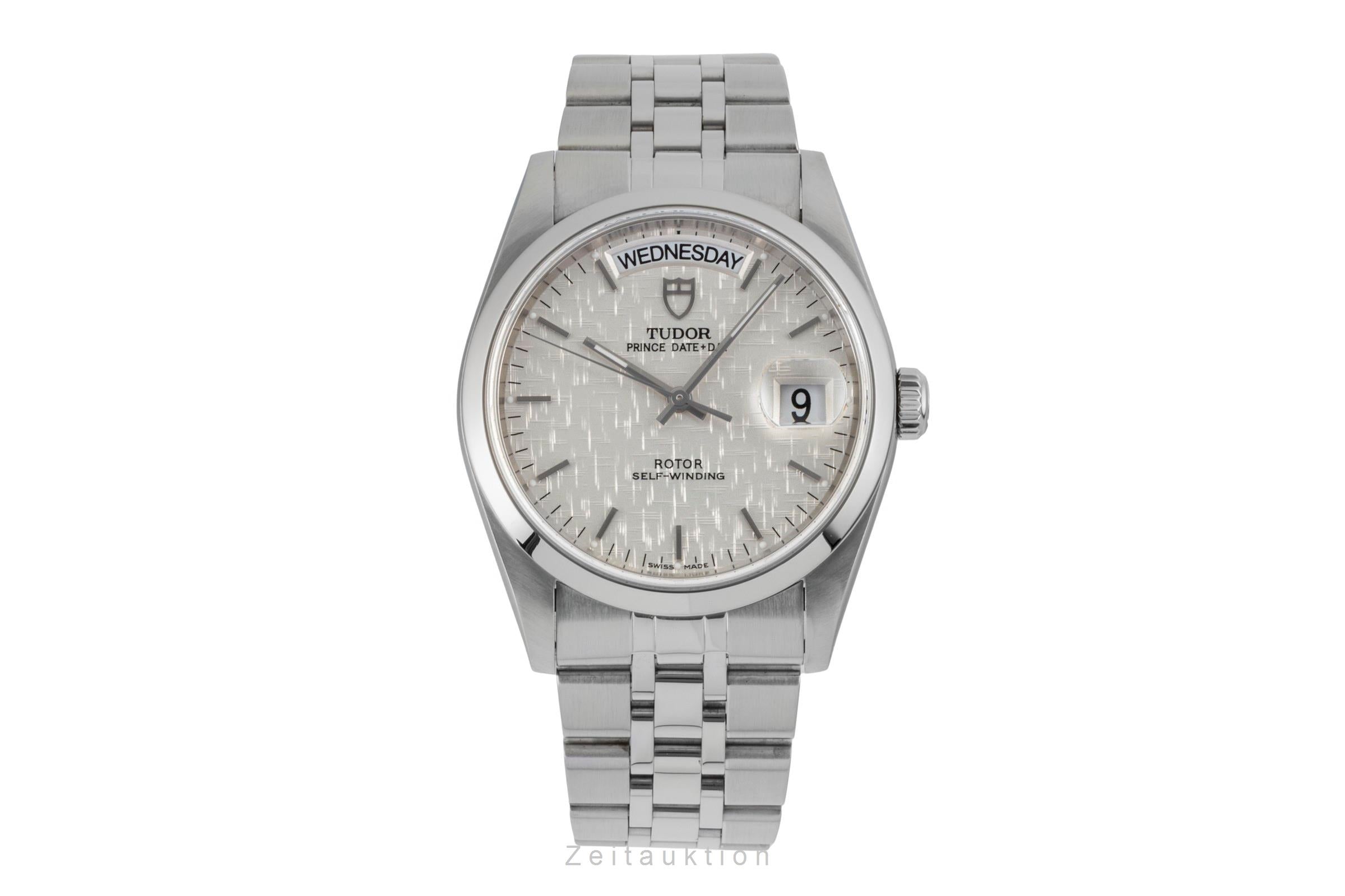 Tudor Date-Day steel automatic men's watch 76200  [2601119]