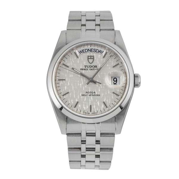 Tudor Date-Day steel automatic men's watch 76200  [2601119]