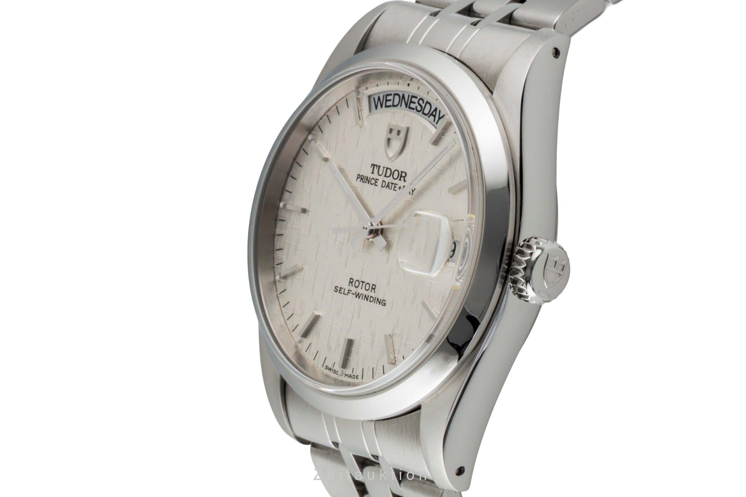 Tudor Date-Day steel automatic men's watch 76200  [2601119]
