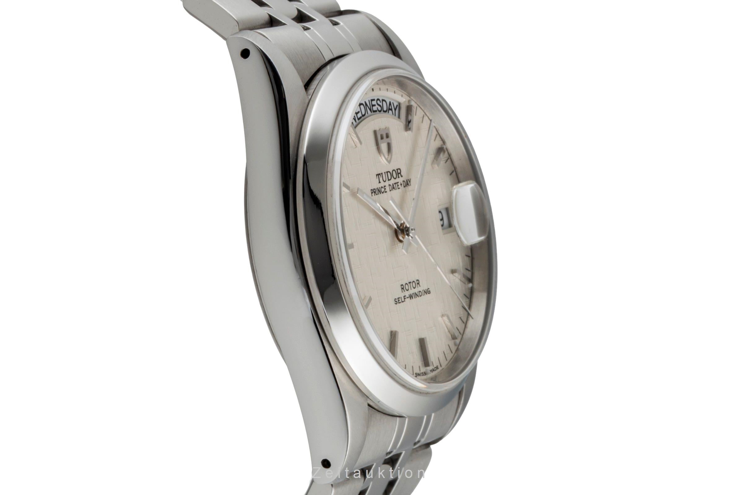 Tudor Date-Day steel automatic men's watch 76200  [2601119]
