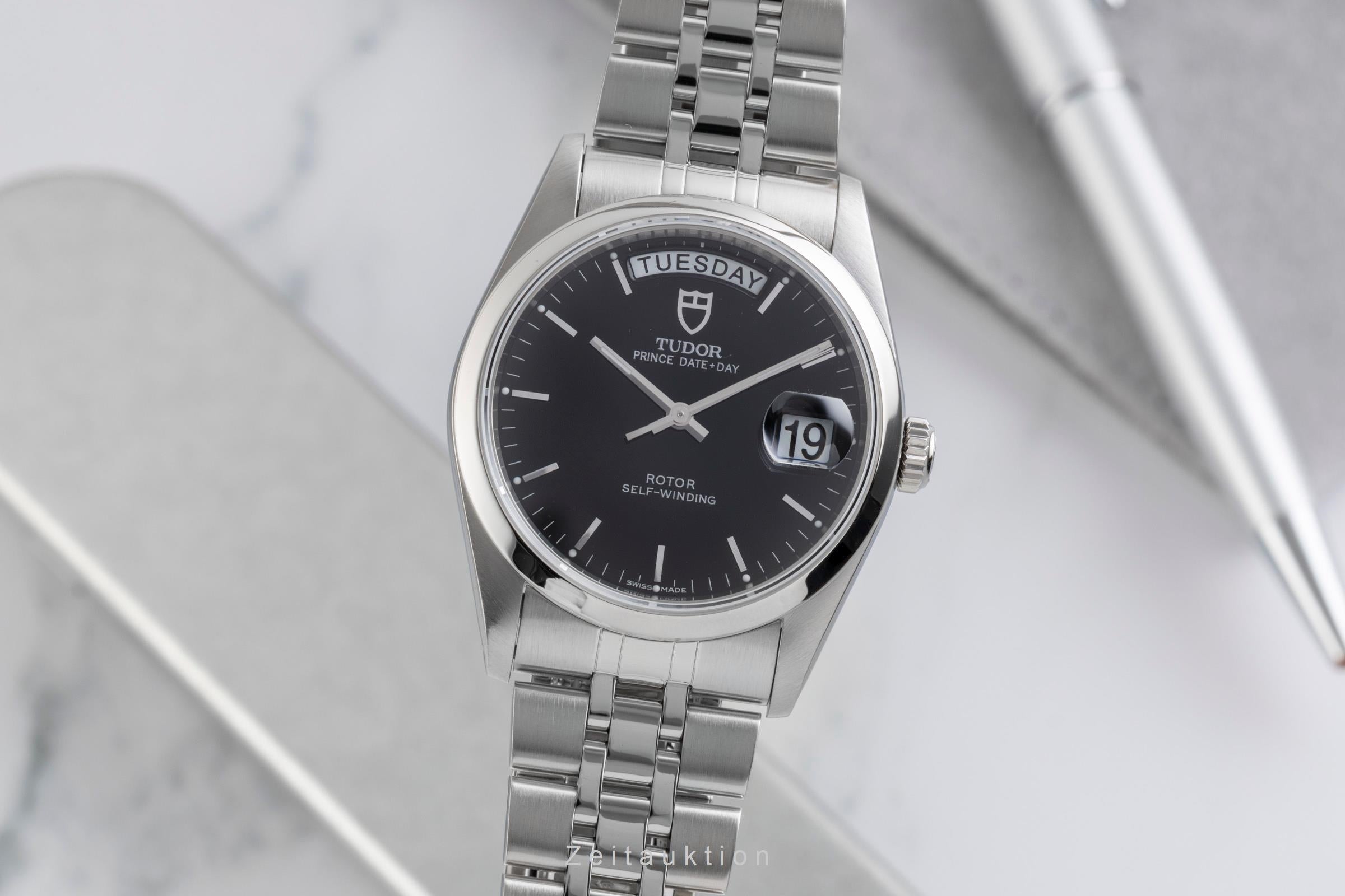 Tudor Date-Day acero automático reloj para caballeros 76200  [2601120]