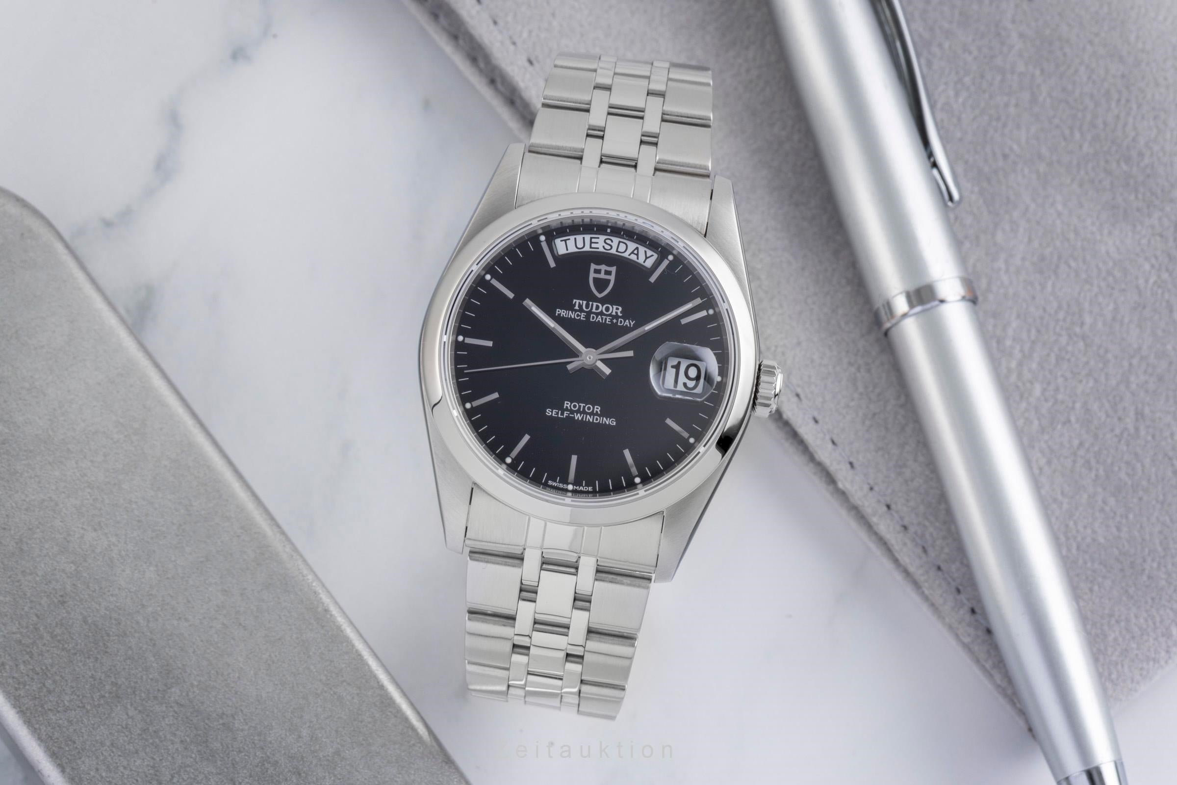 Tudor Date-Day acero automático reloj para caballeros 76200  [2601120]