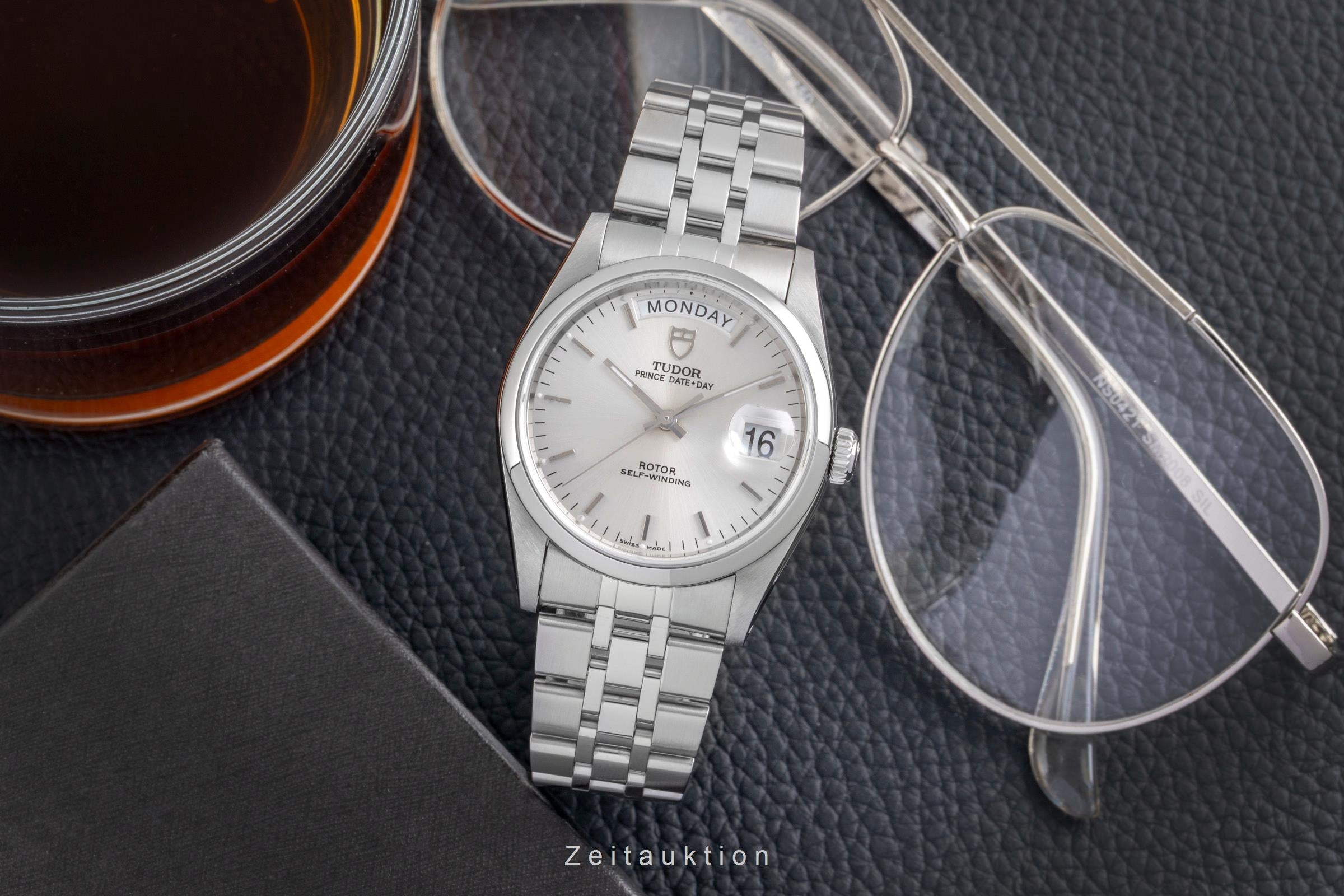 Tudor Date-Day acero automático reloj para caballeros 76200  [2601122]