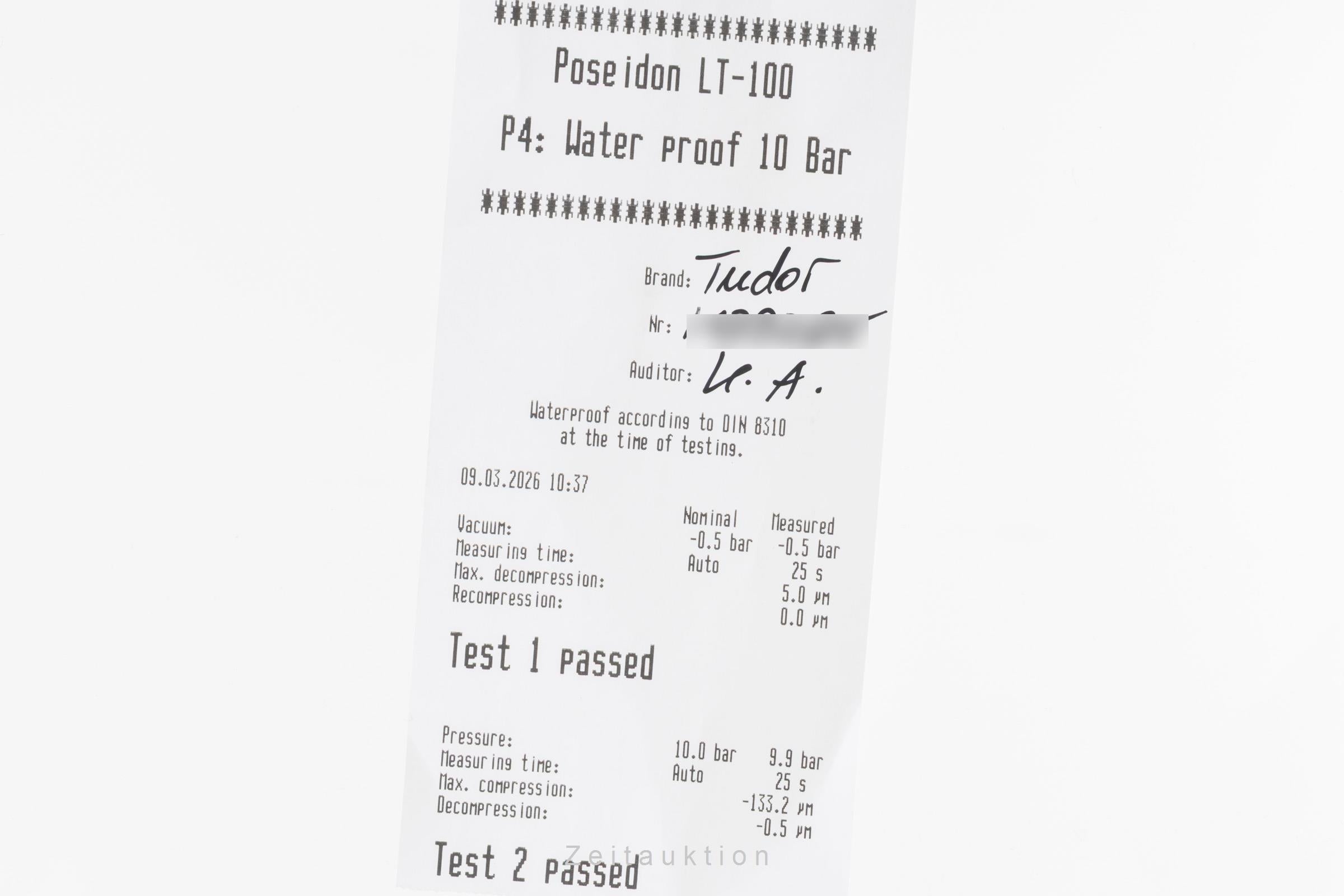 Tudor Date-Day acero automático reloj para caballeros 76200  [2601122]