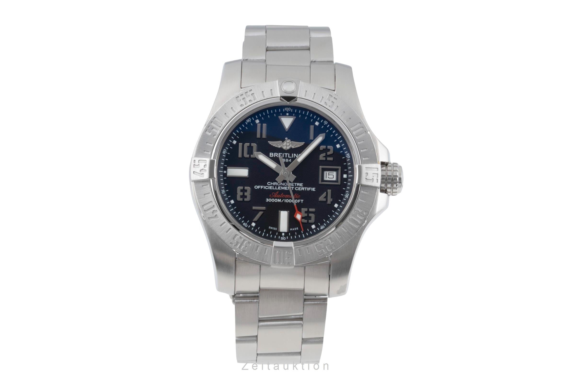 Breitling Avenger II Seawolf steel automatic men's watch A1733110/BC31  [2601124]