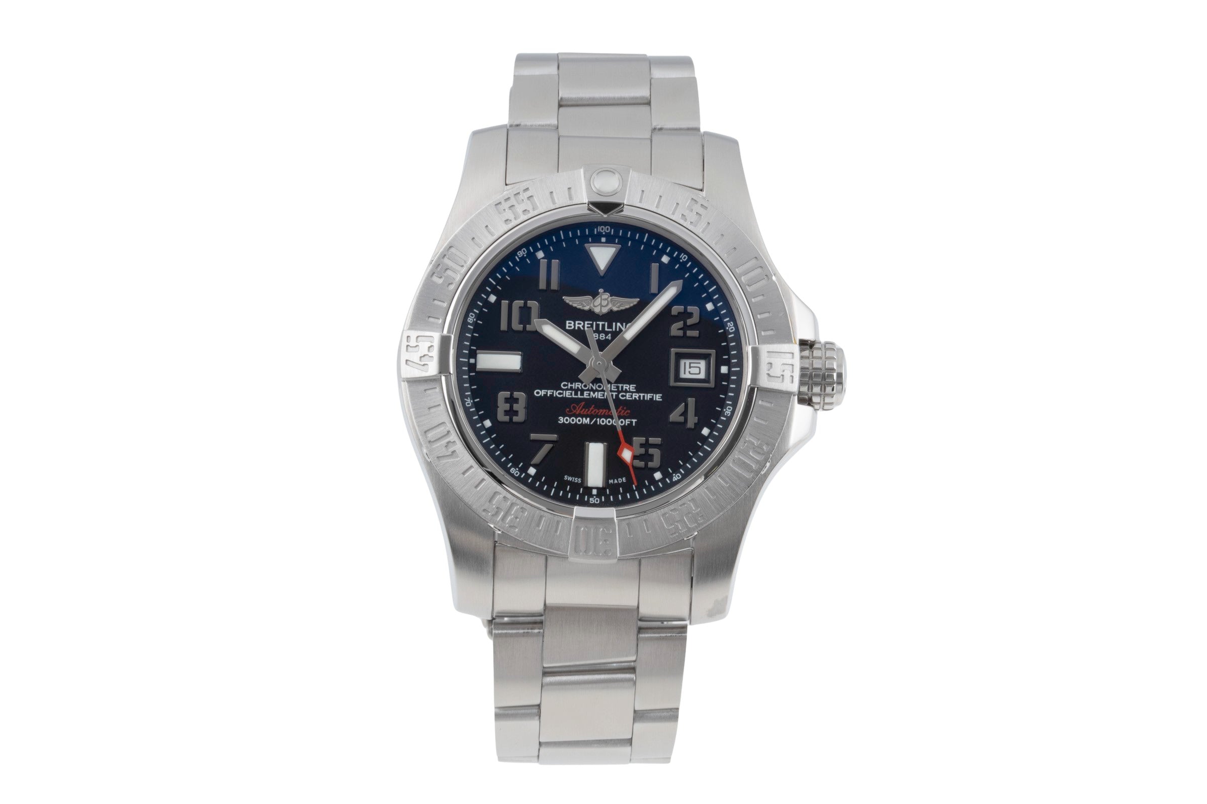 Breitling Avenger II Seawolf steel automatic men's watch A1733110/BC31  [2601124]