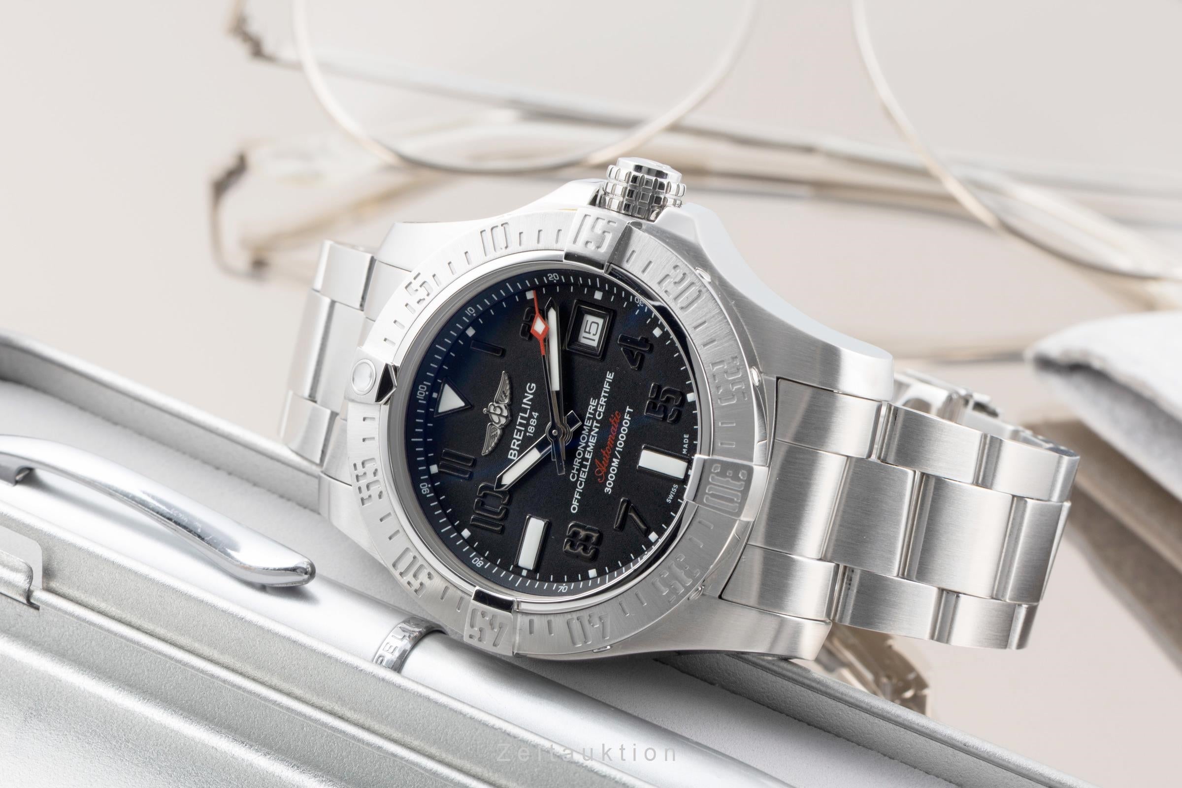 Breitling Avenger II Seawolf steel automatic men's watch A1733110/BC31  [2601124]