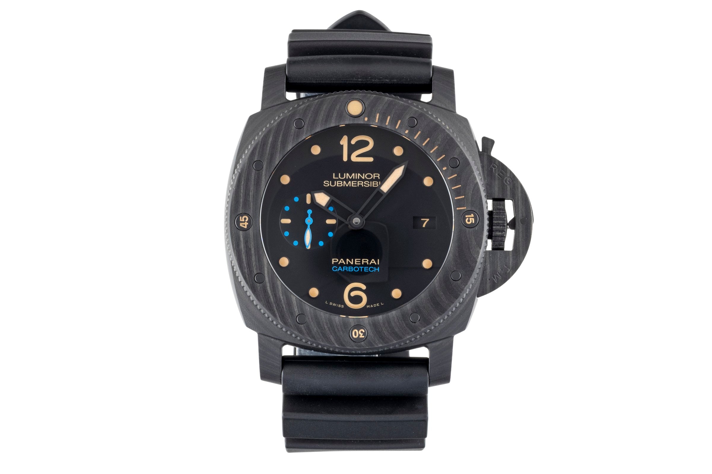 Panerai Submersible carbon automatic men's watch PAM00616 LP: 19500EUR  [2601125]