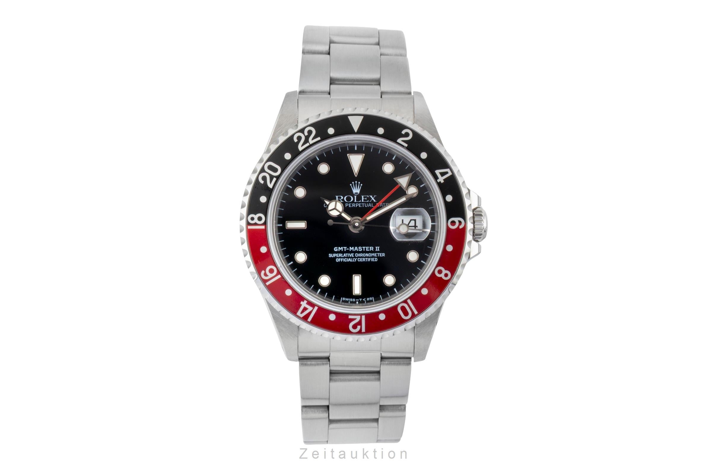 Rolex GMT-Master II acero automático reloj para caballeros 16710  [2601126]