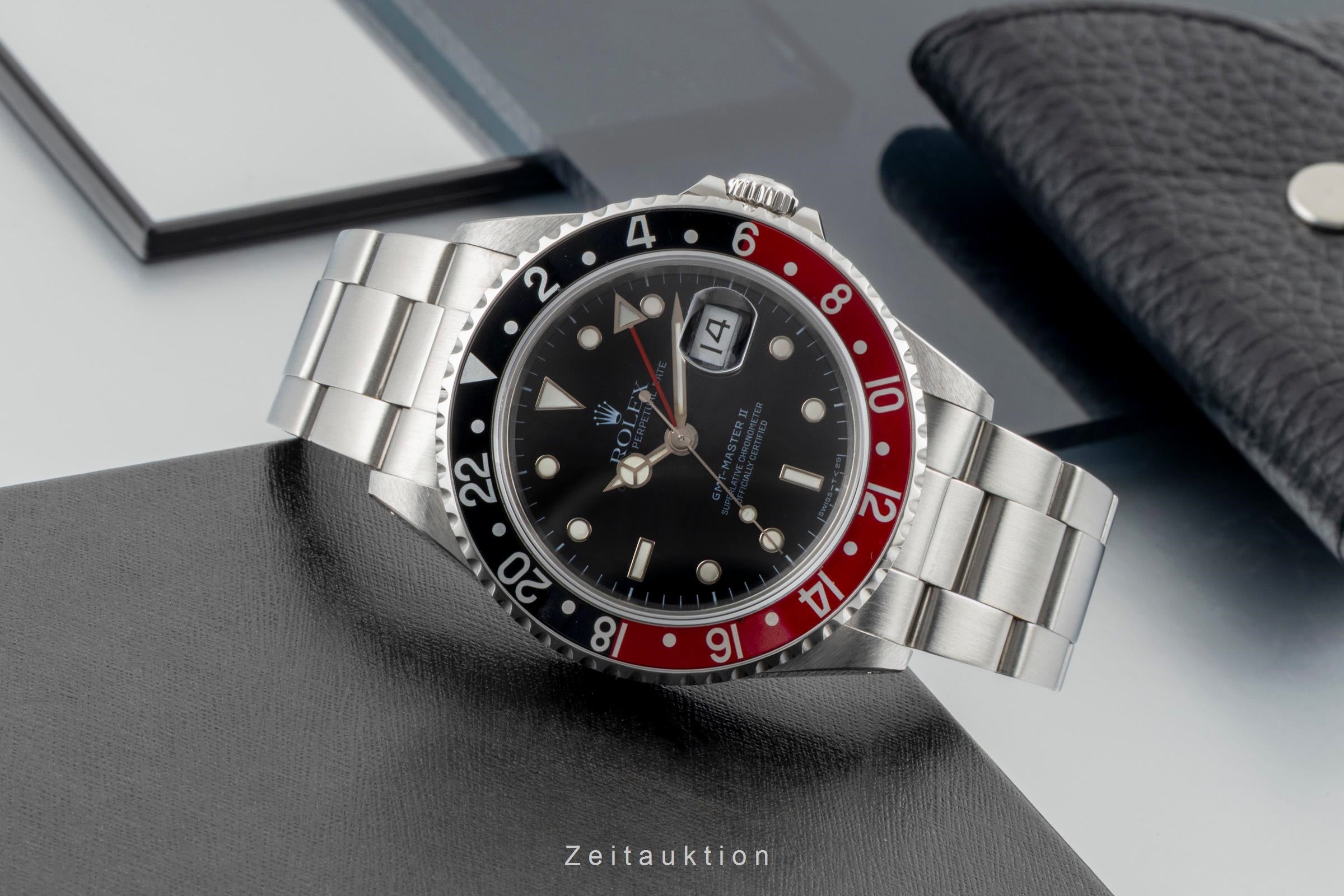 Rolex GMT-Master II acero automático reloj para caballeros 16710  [2601126]