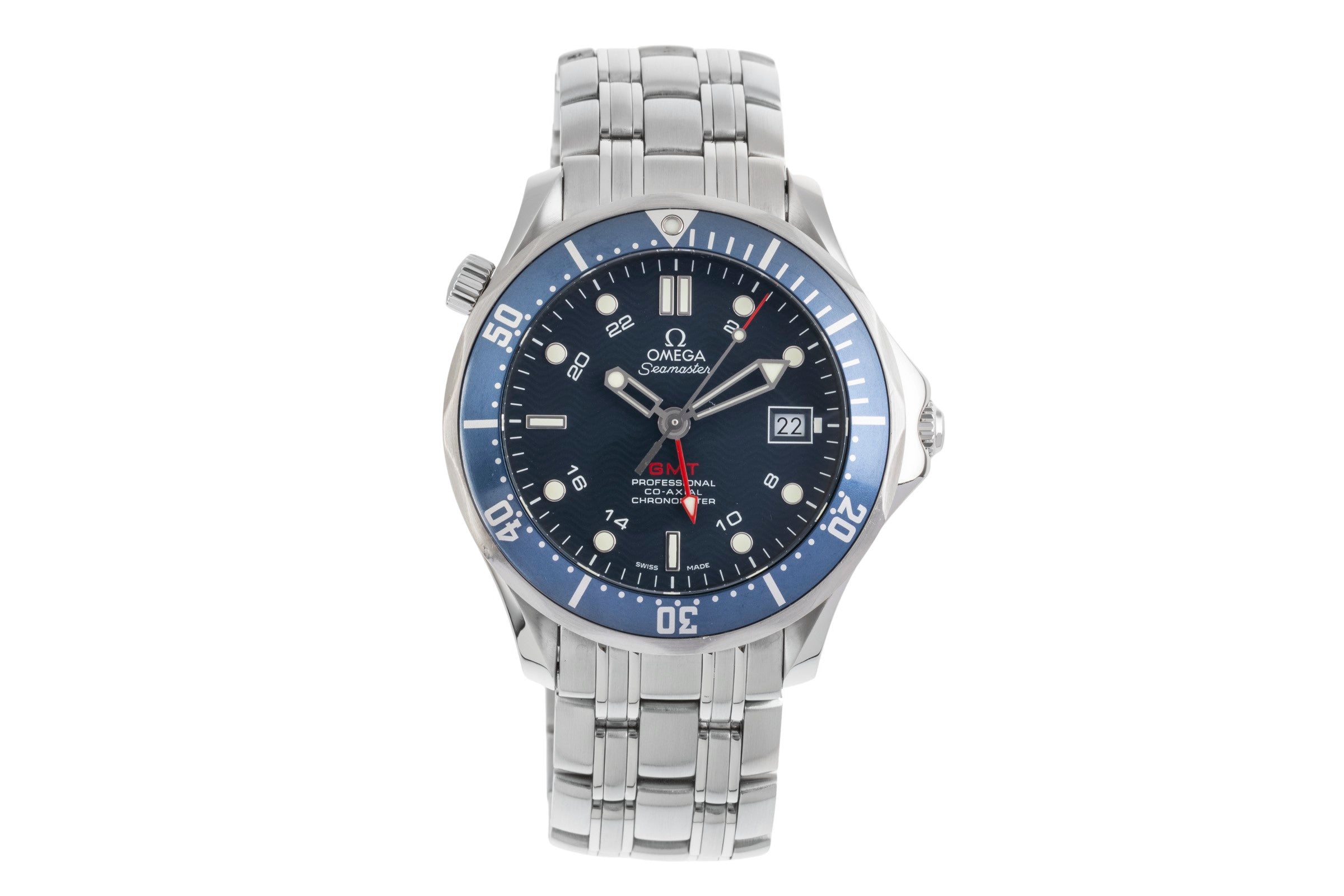 Omega Seamaster steel automatic men's watch 2535.80.00,  168.1629  [2601127]