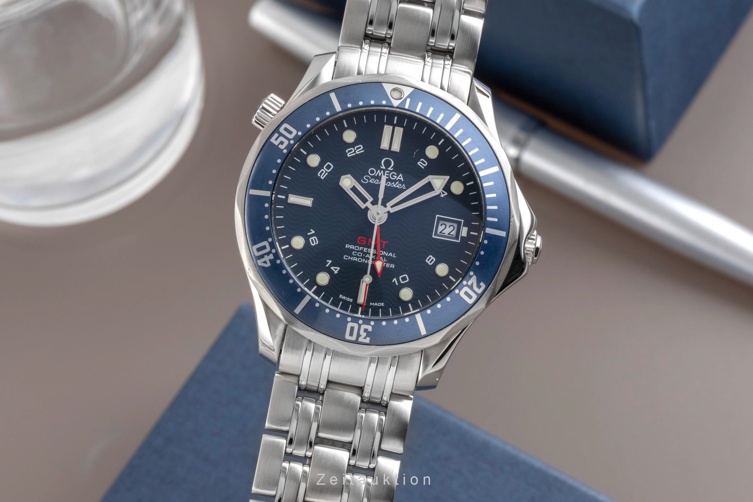 Omega Seamaster steel automatic men's watch 2535.80.00,  168.1629  [2601127]