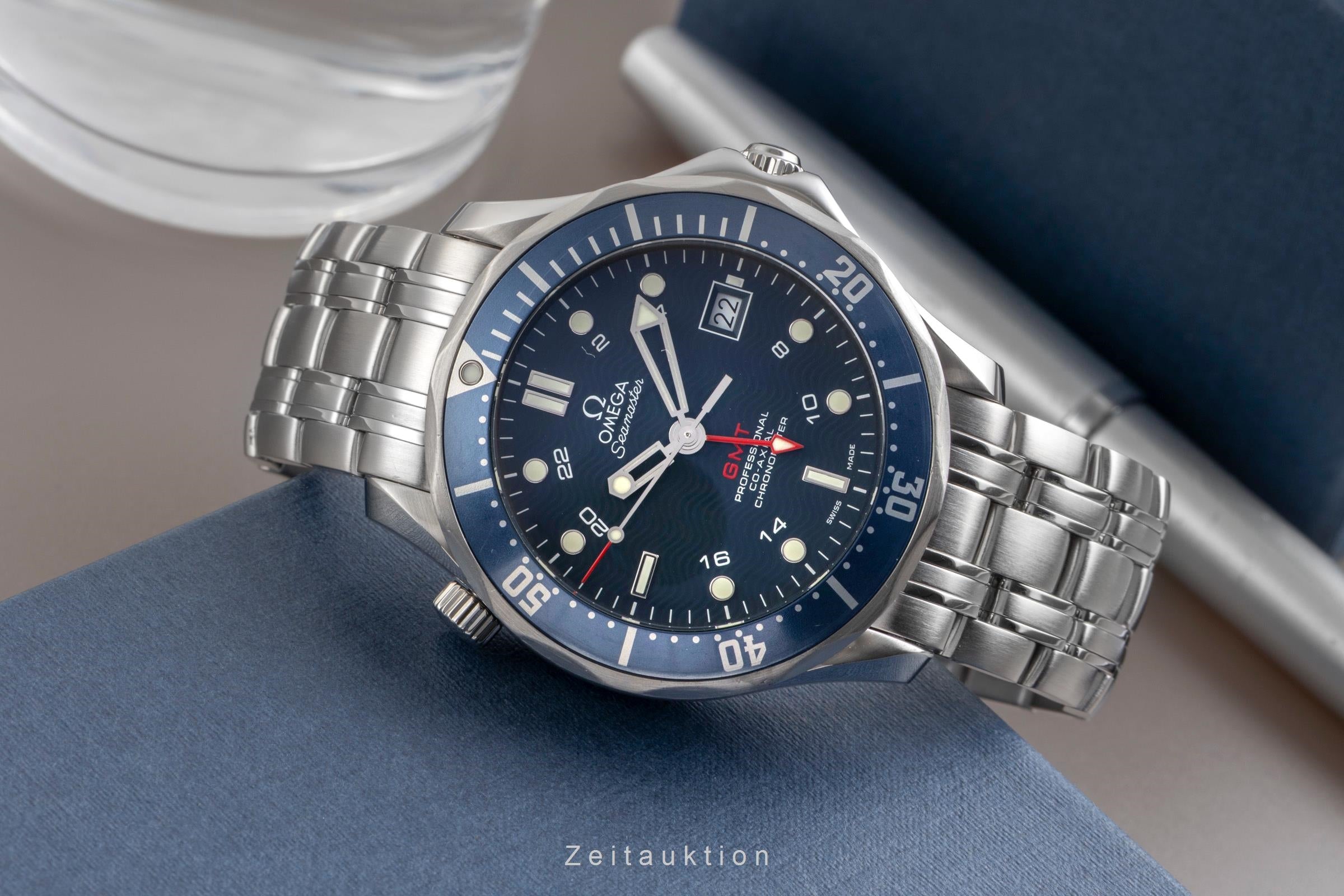 Omega Seamaster steel automatic men's watch 2535.80.00,  168.1629  [2601127]