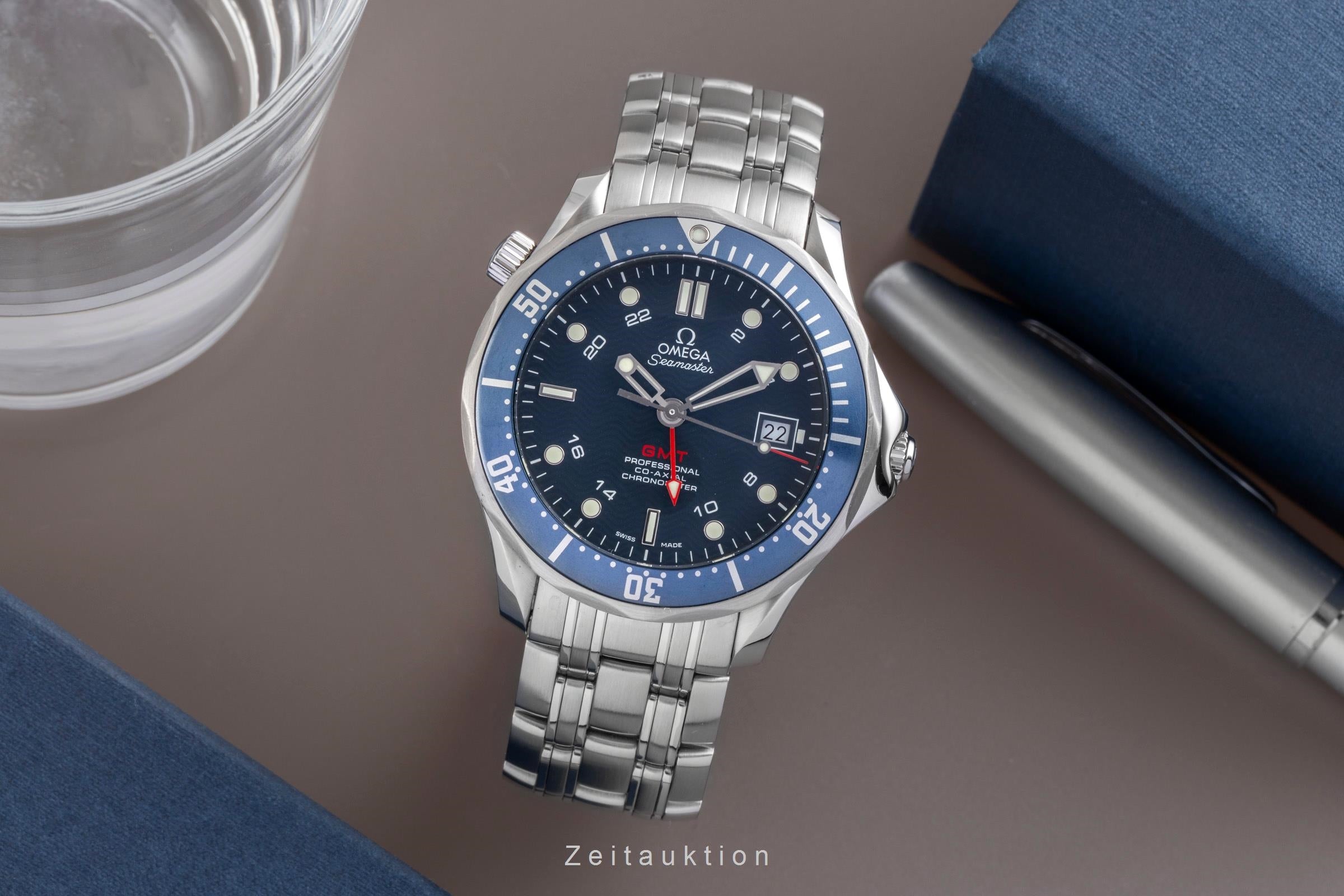 Omega Seamaster steel automatic men's watch 2535.80.00,  168.1629  [2601127]