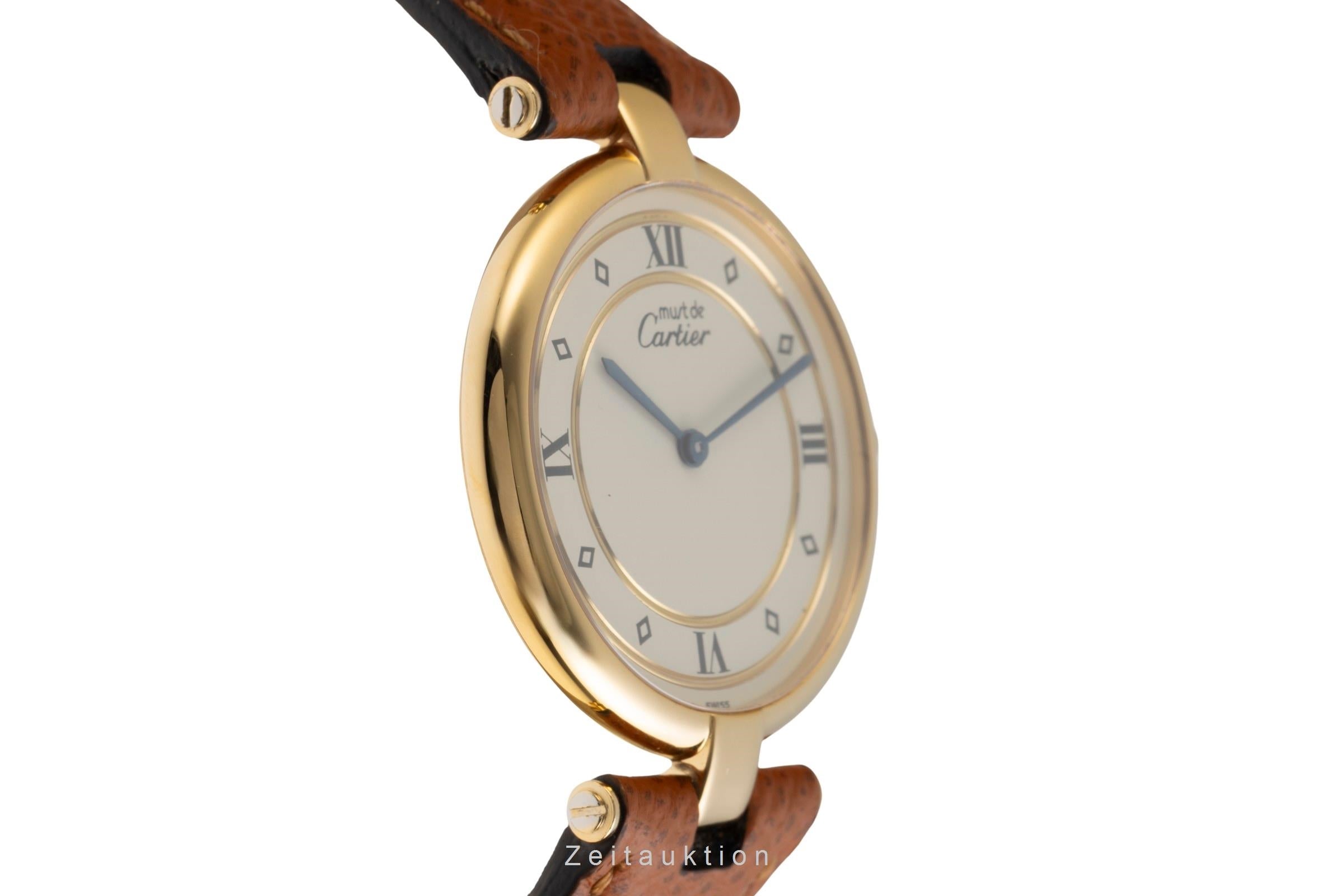 Cartier Vermeil silver-gilt quartz Kal. 81 | 2601129