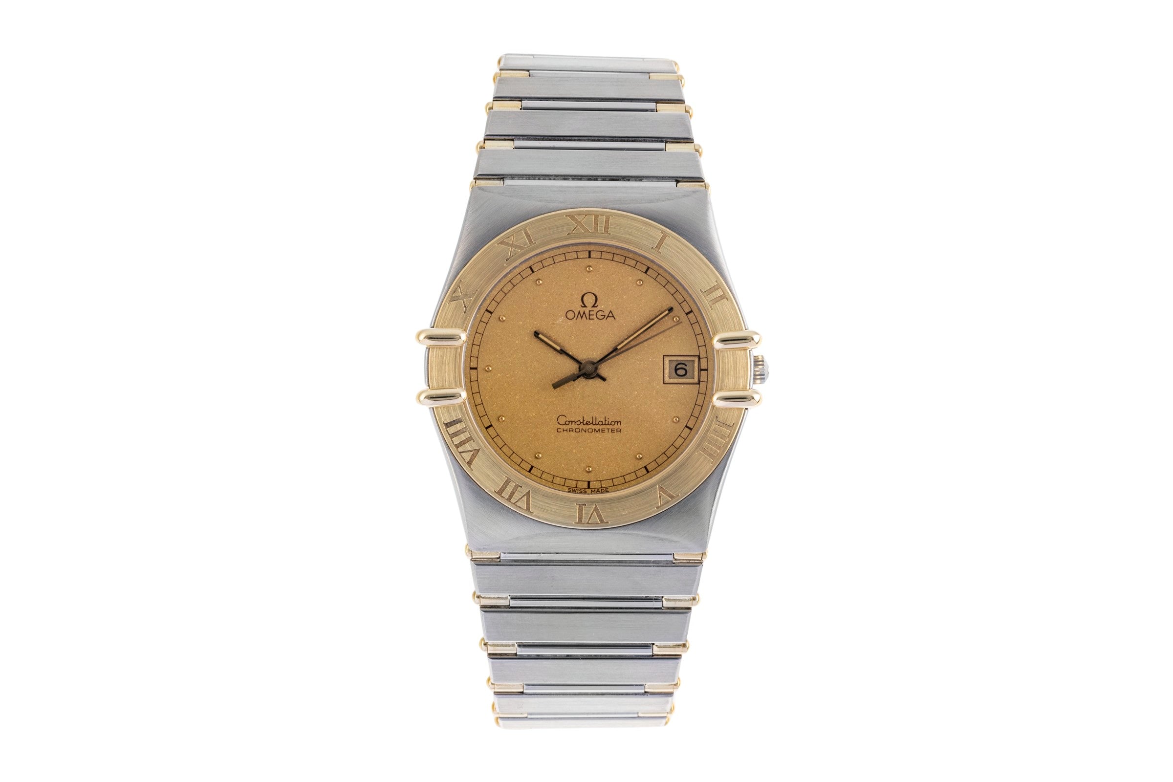 Omega Constellation Stahl Quarz Herrenuhr Ref. 198.0136 398.0864 Klassiker  [2601130]