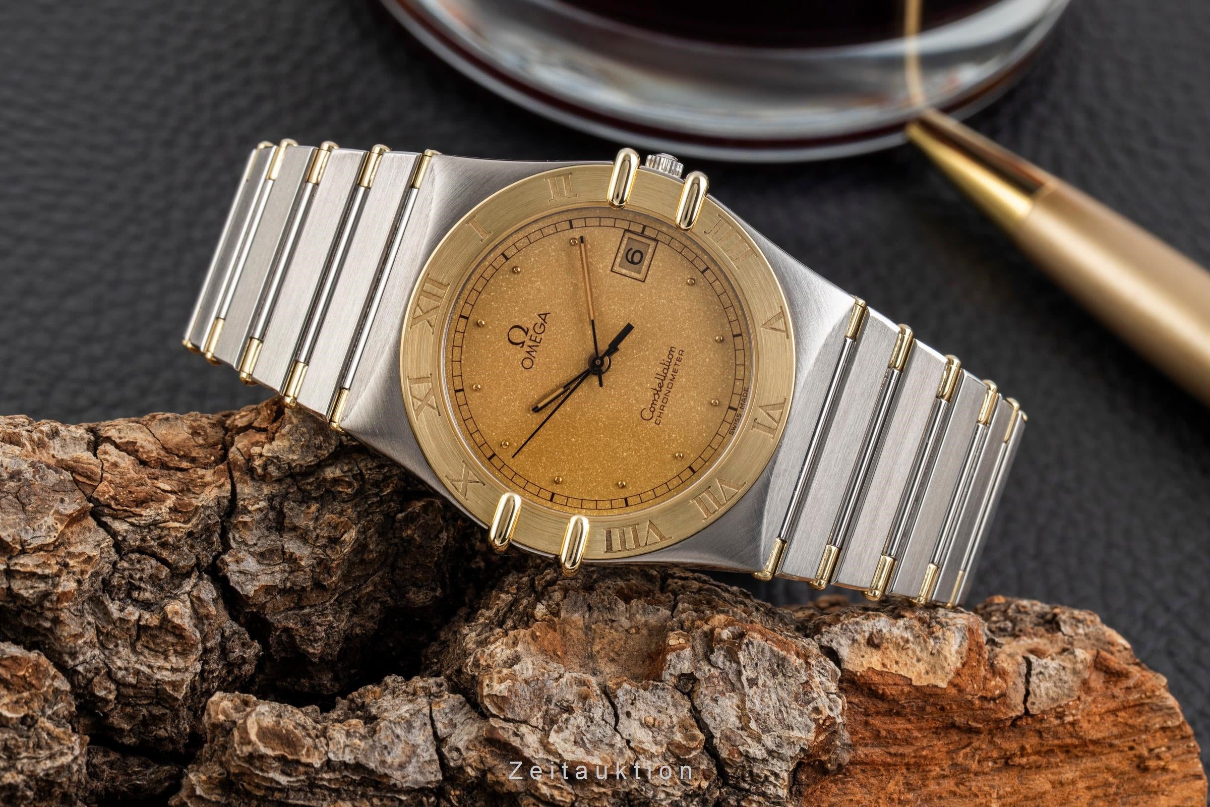 Omega Constellation steel / gold quartz Kal. 1422 Ref. 198.0136