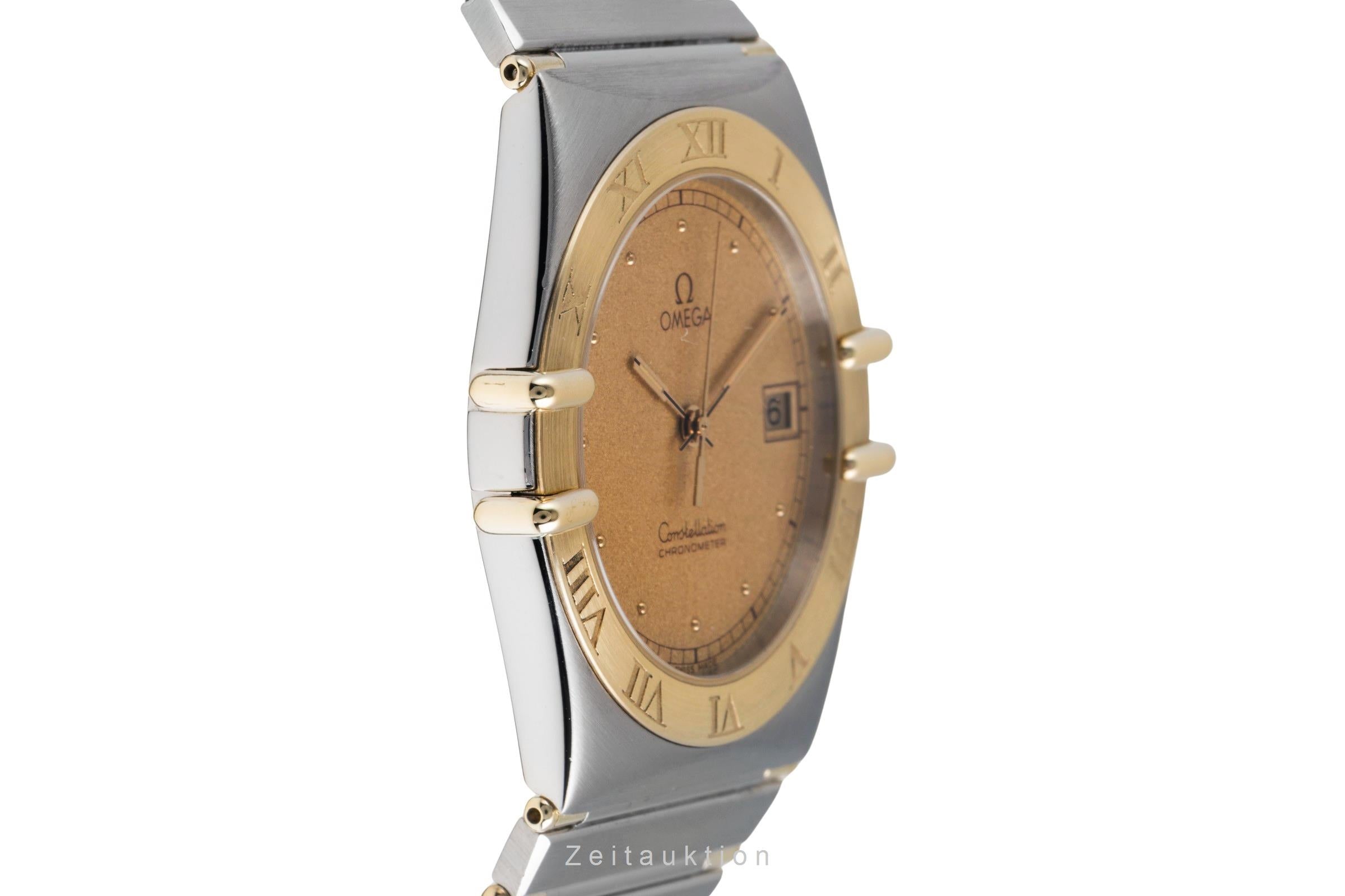 Omega Constellation acier / or  quartz montre pour hommes 198.0136   398.0864  [2601130]