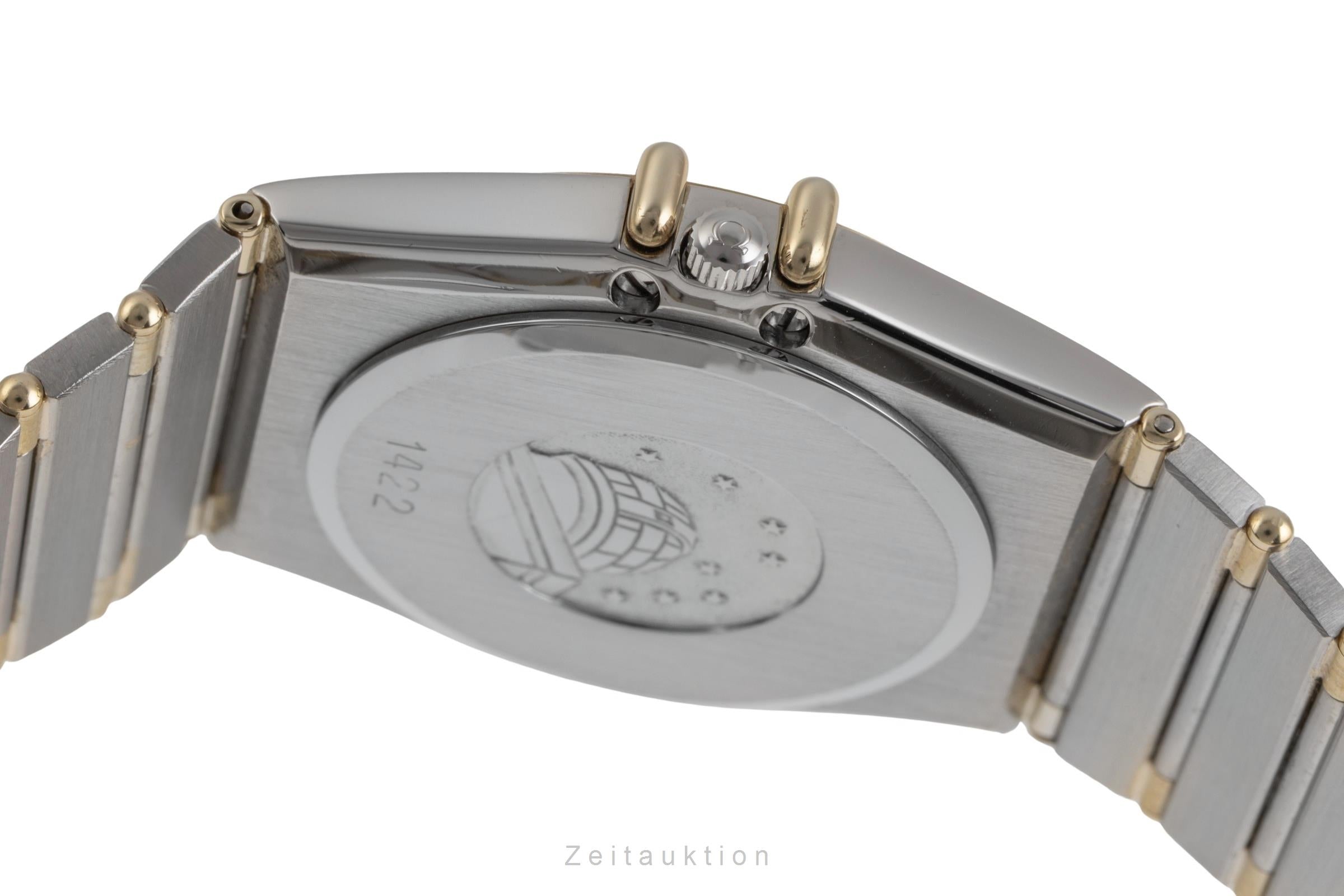 Omega Constellation acier / or  quartz montre pour hommes 198.0136   398.0864  [2601130]