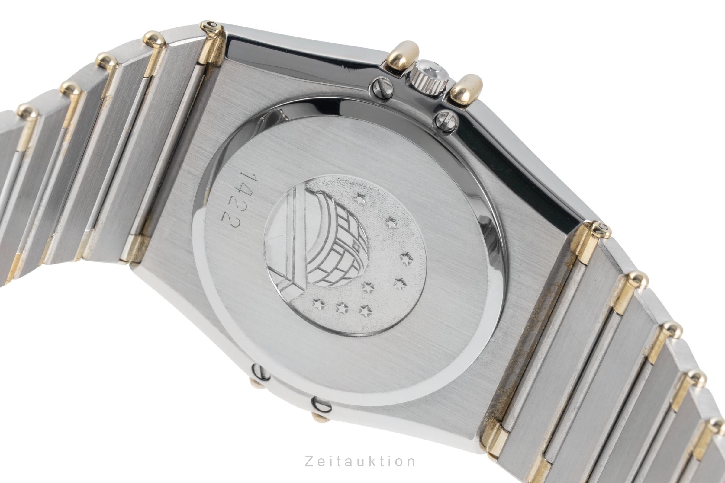 Omega Constellation acier / or  quartz montre pour hommes 198.0136   398.0864  [2601130]
