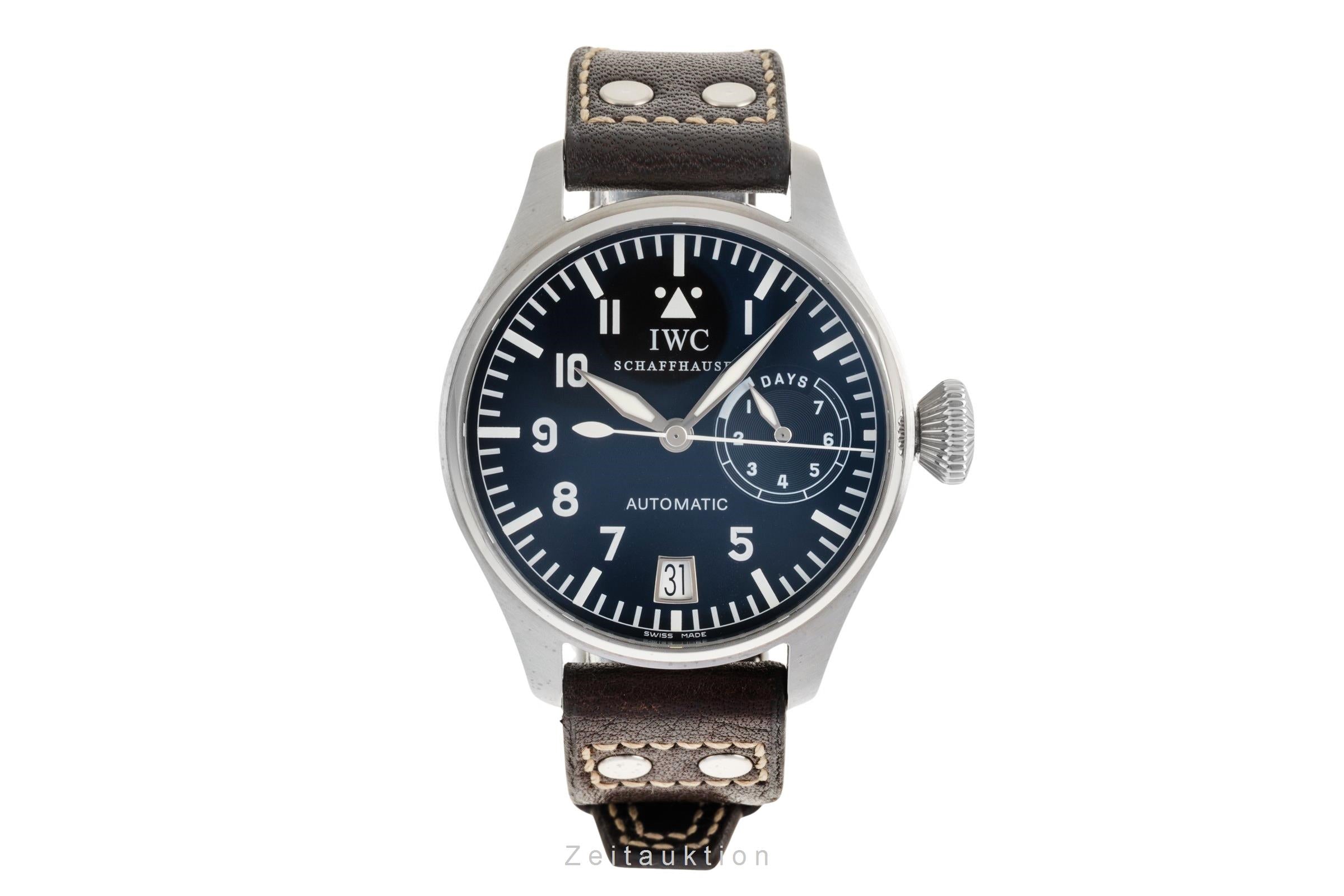 IWC Big Pilot acero automático reloj para caballeros IW500201  [2601132]