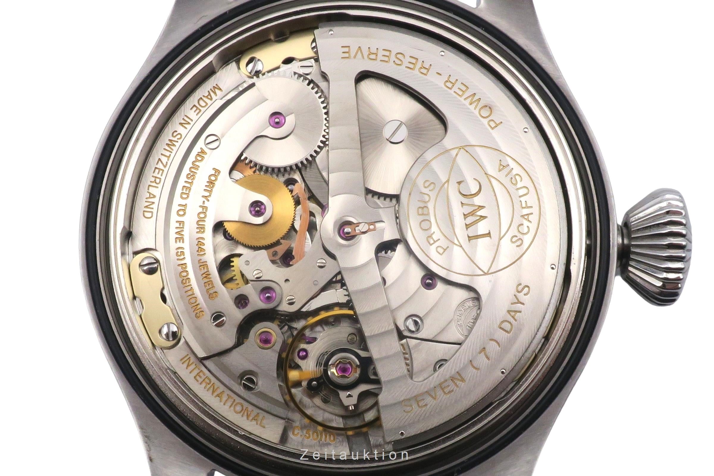IWC Big Pilot acero automático reloj para caballeros IW500201  [2601132]