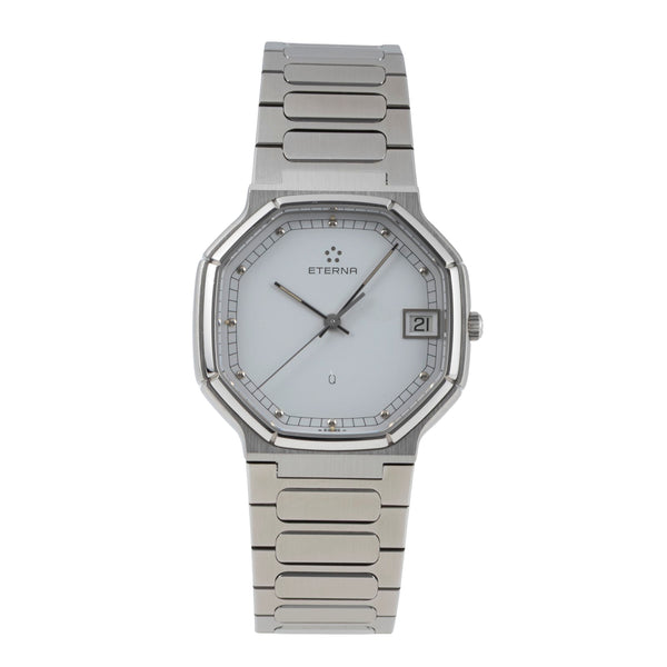 Eterna acero cuarzo reloj para caballeros 115.4227.41  [2601134]