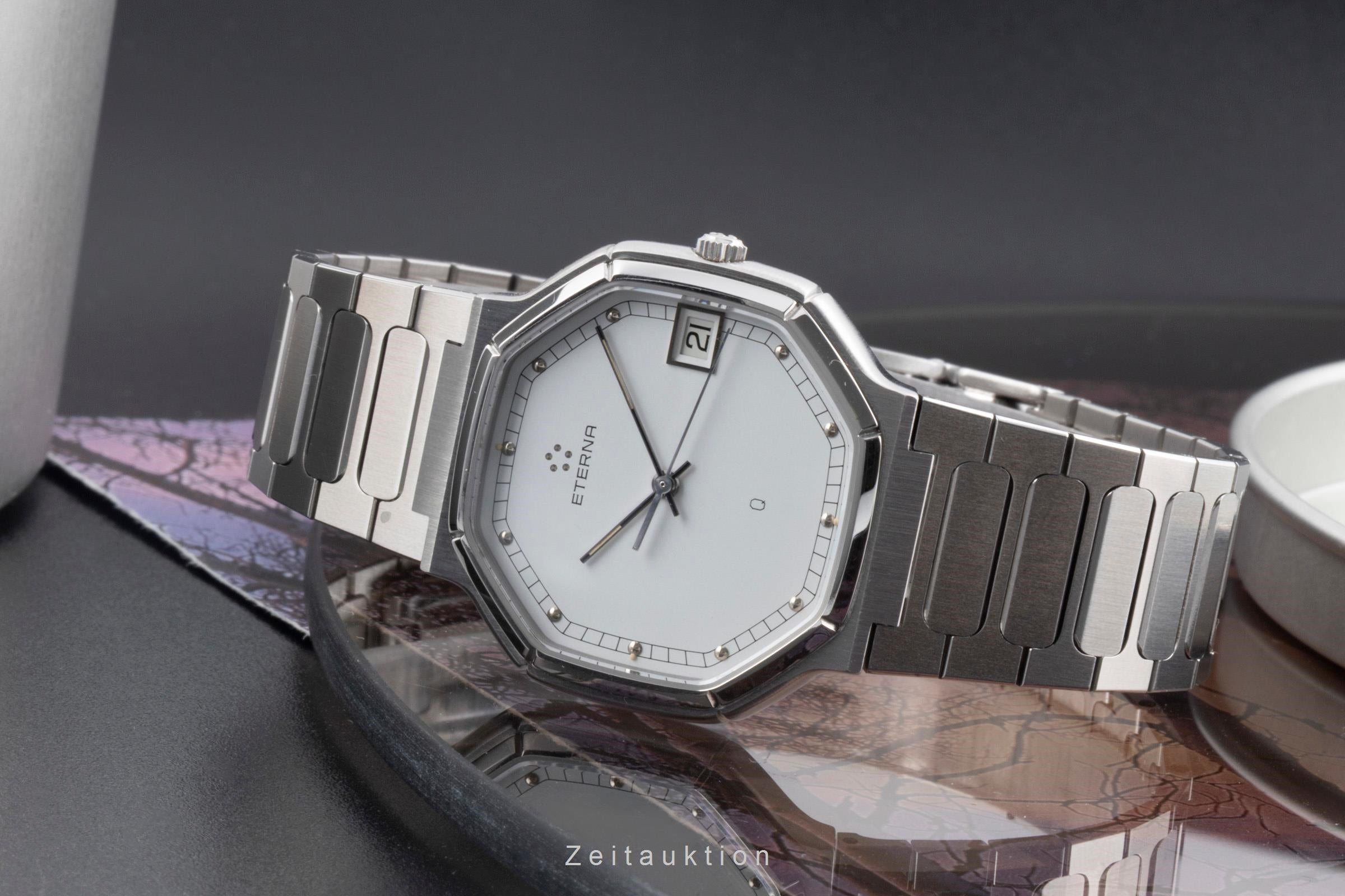 Eterna acero cuarzo reloj para caballeros 115.4227.41  [2601134]