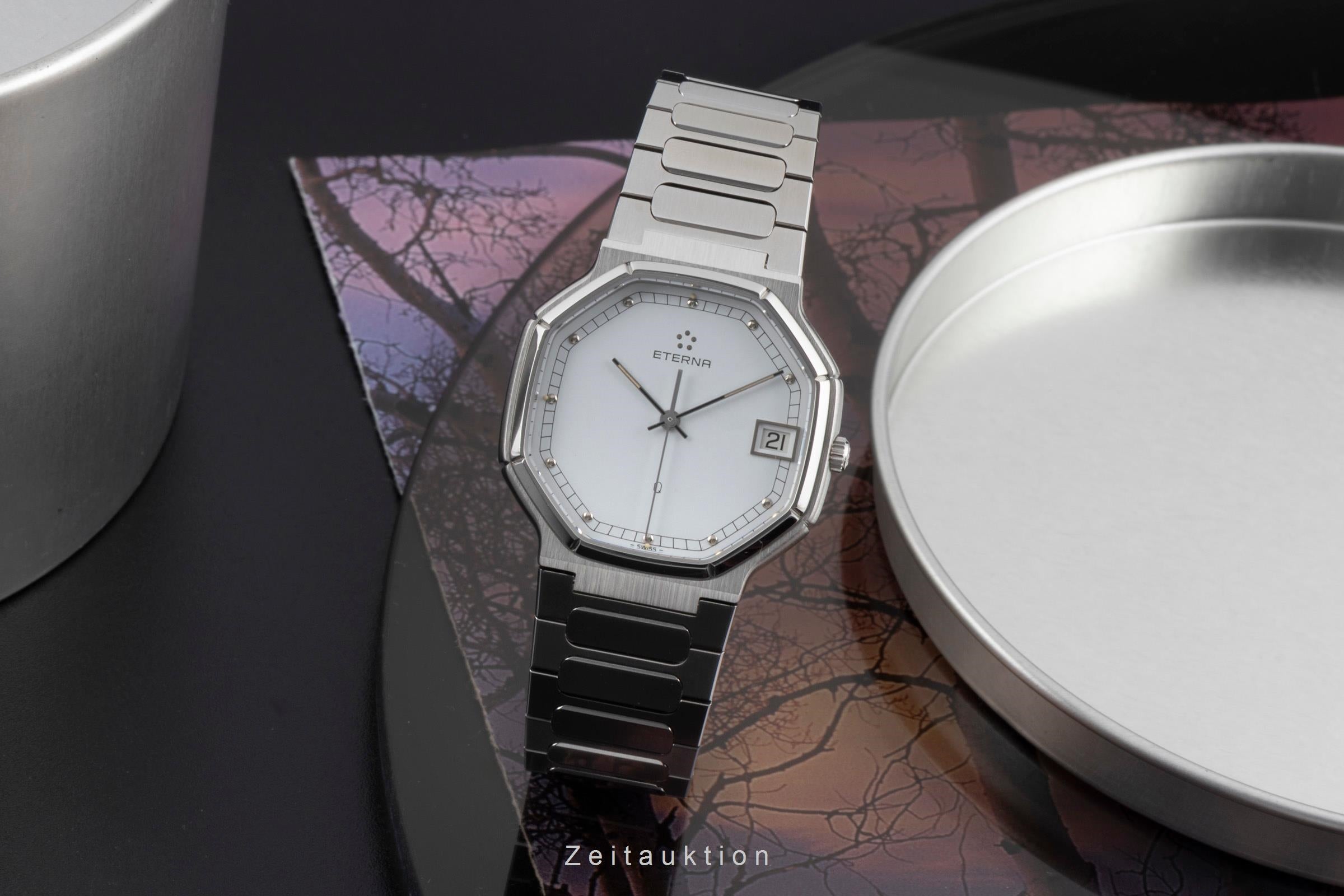 Eterna acero cuarzo reloj para caballeros 115.4227.41  [2601134]