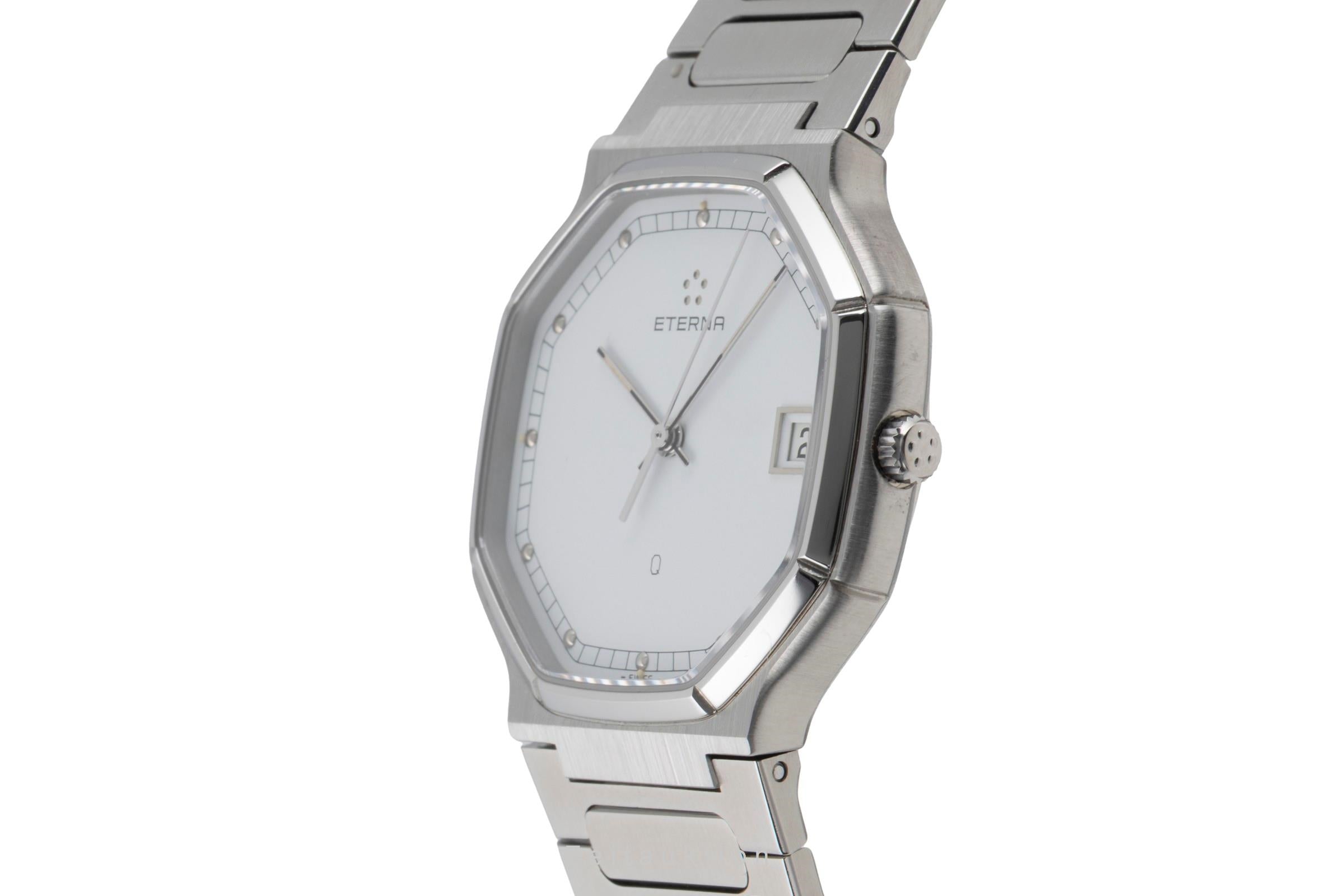 Eterna acero cuarzo reloj para caballeros 115.4227.41  [2601134]