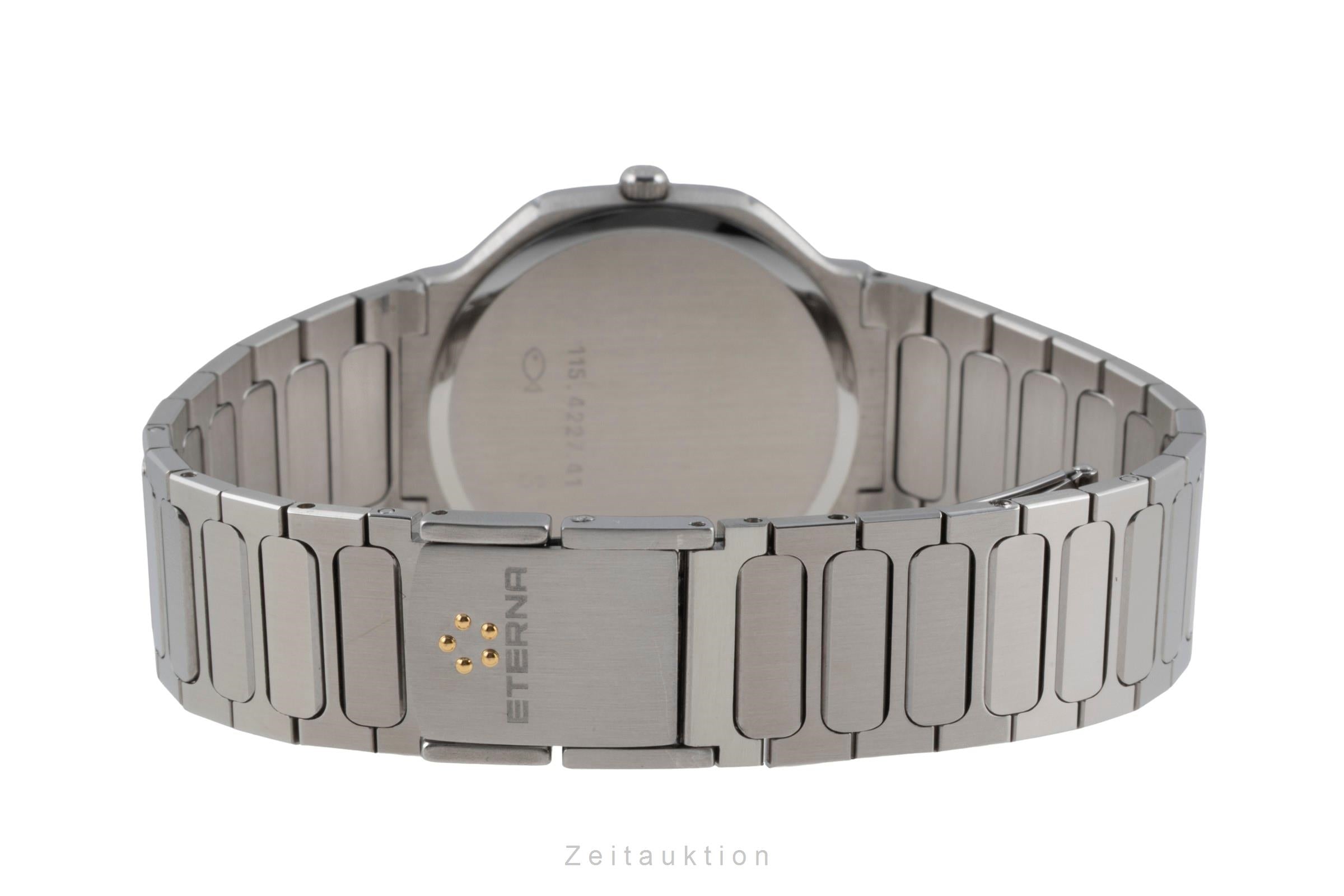 Eterna acero cuarzo reloj para caballeros 115.4227.41  [2601134]