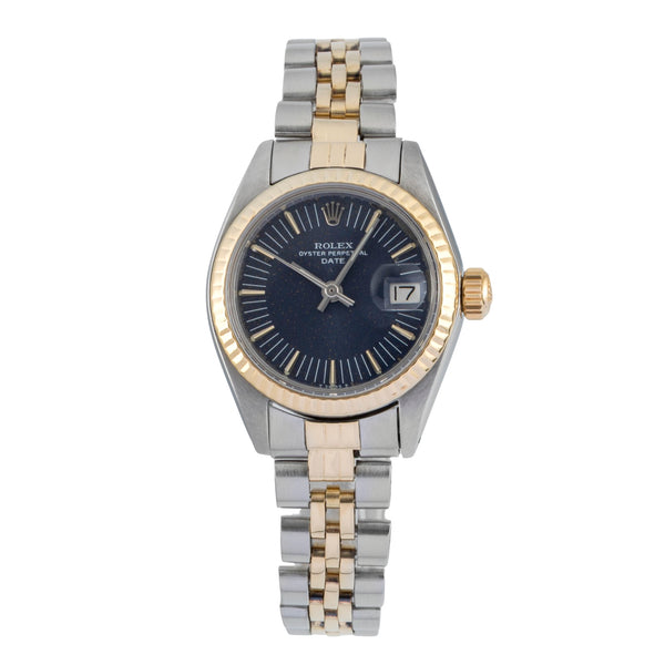 Rolex Date steel / gold automatic women's watch 6917 Vintage  [2601140]