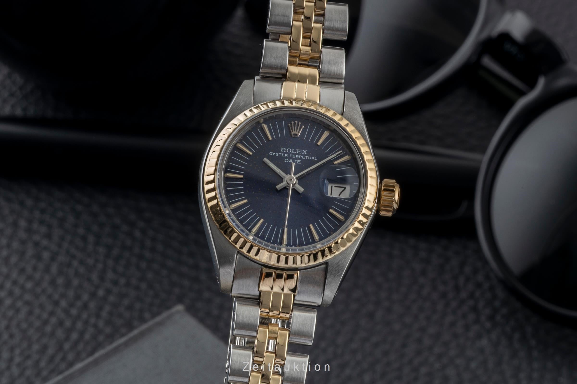 Rolex Date steel / gold automatic women's watch 6917 Vintage  [2601140]