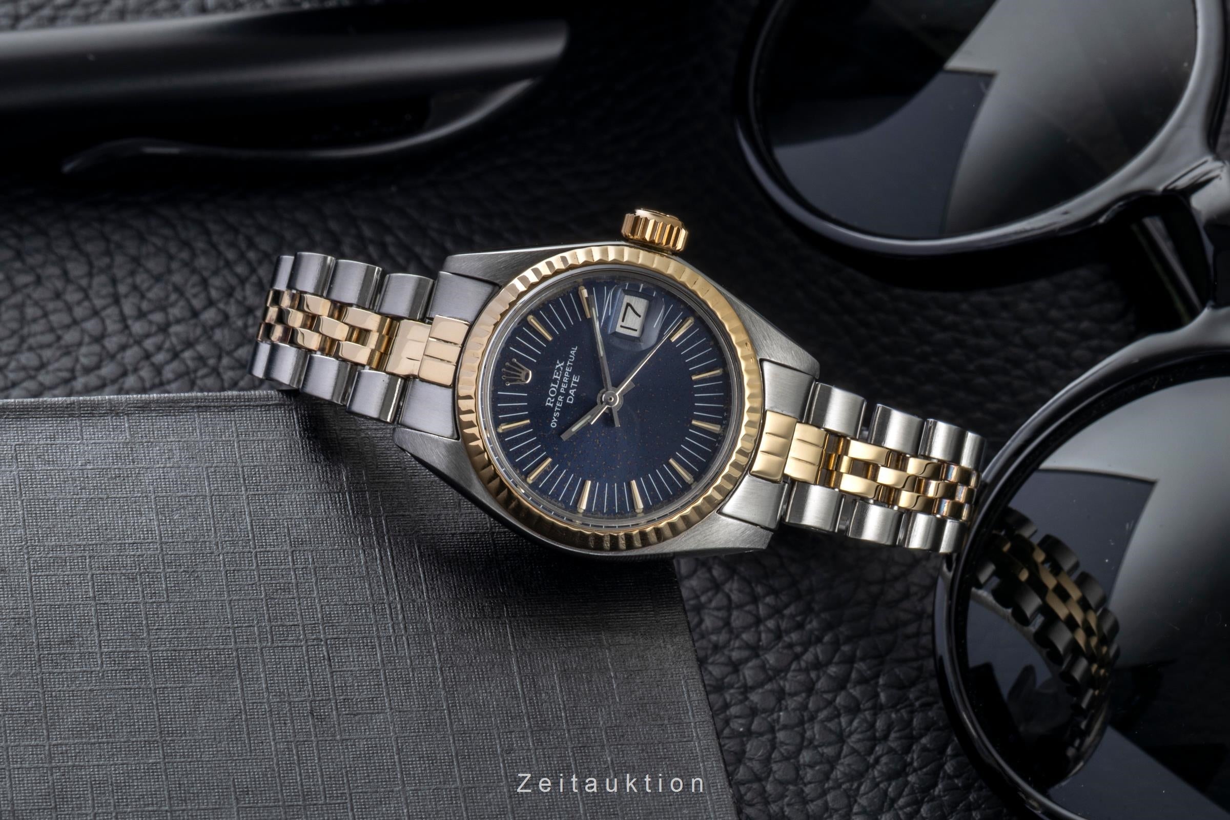 Rolex Date steel / gold automatic women's watch 6917 Vintage  [2601140]