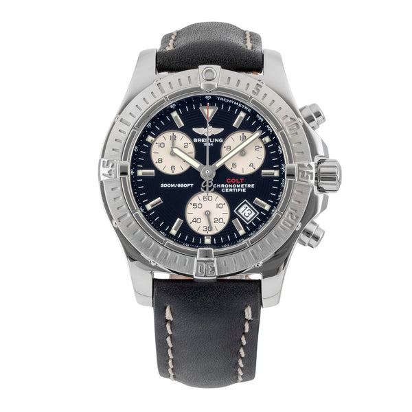 Breitling Colt Chronograph  chronographe acier quartz montre pour hommes A73380-018  [2601143]