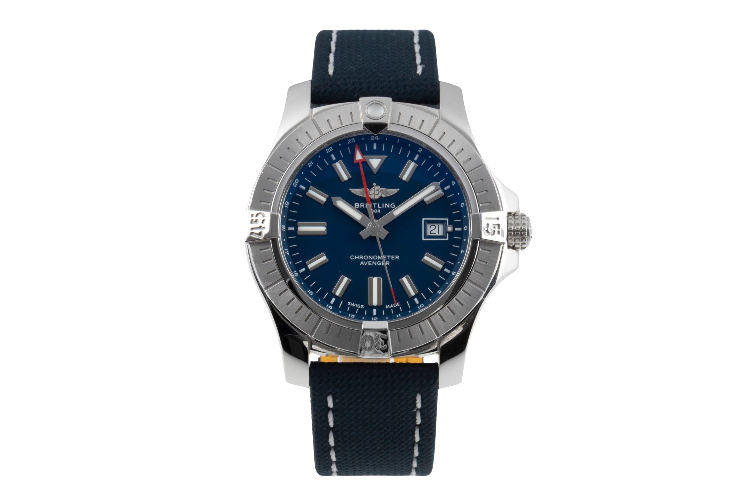Breitling Avenger steel automatic men's watch A32395101C1X1 LP: 5550EUR  [2601146]