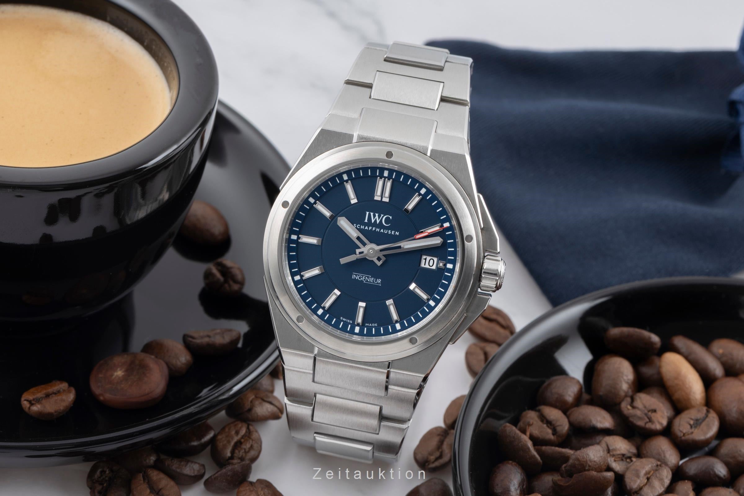 IWC Ingenieur "Laureus Sport" Automatik Edelstahl Limited Ref. IW323909 B&P 2016 [2601147]