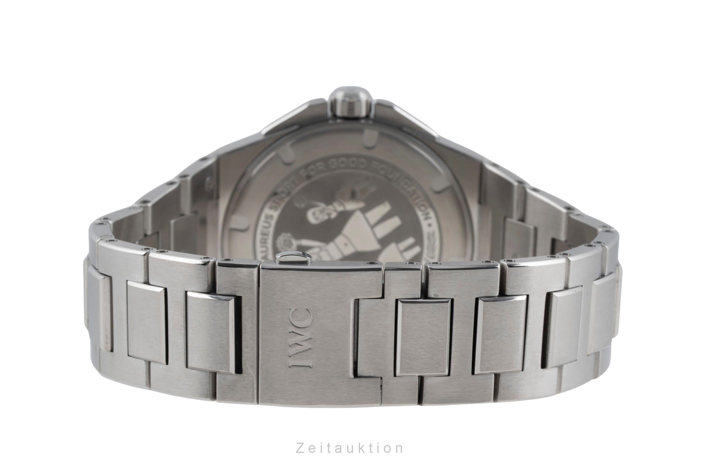 IWC Ingenieur "Laureus Sport" Automatik Edelstahl Limited Ref. IW323909 B&P 2016 [2601147]