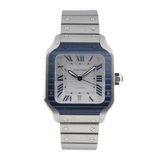 Cartier Santos acciaio automatismo orologio da uomo WSSA0047  [2601148]