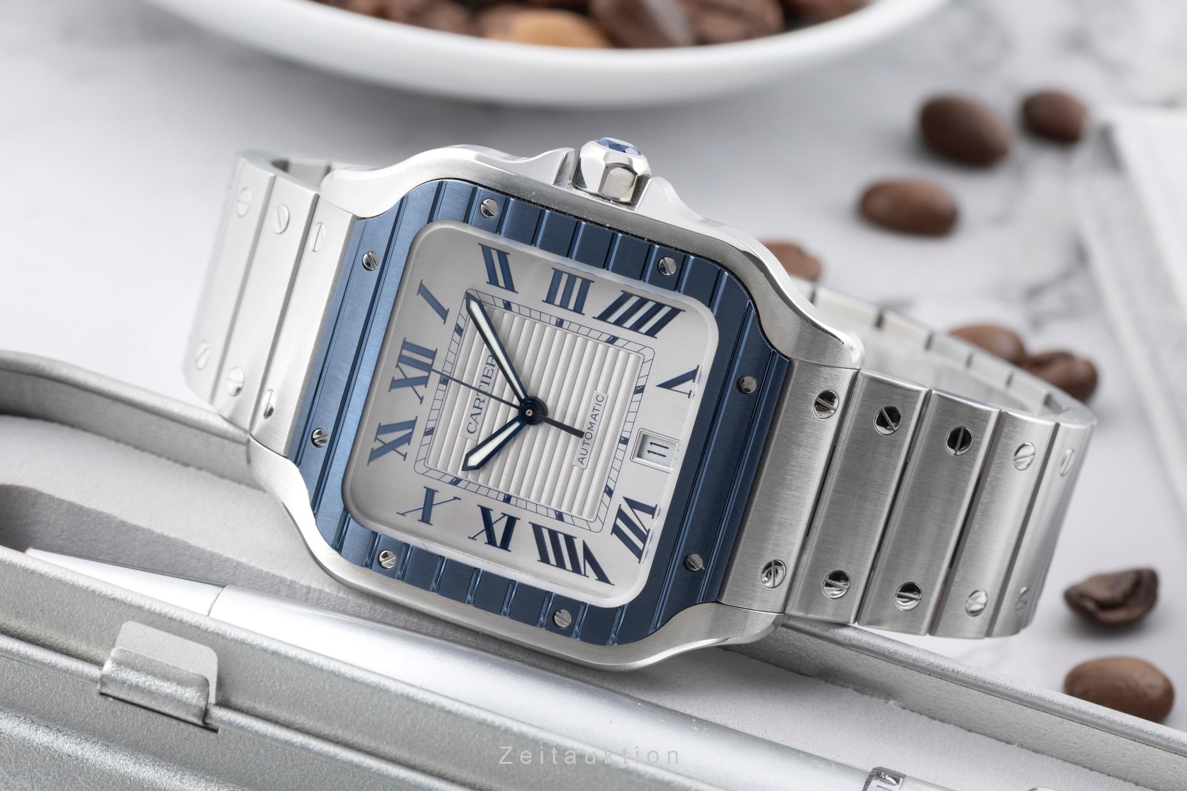 Cartier Santos acciaio automatismo orologio da uomo WSSA0047  [2601148]